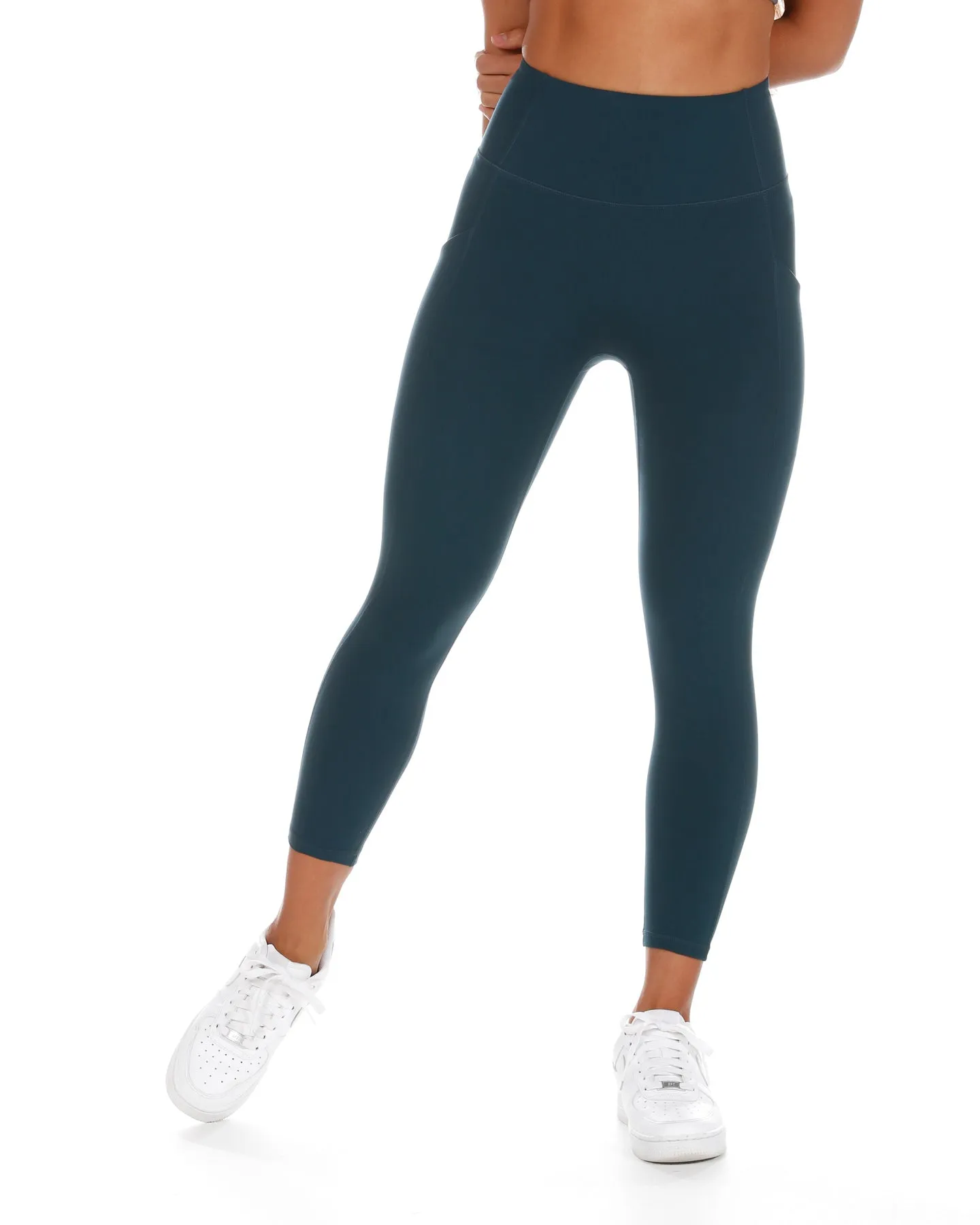 7/8 Aura Ascend Leggings - Deep Forest