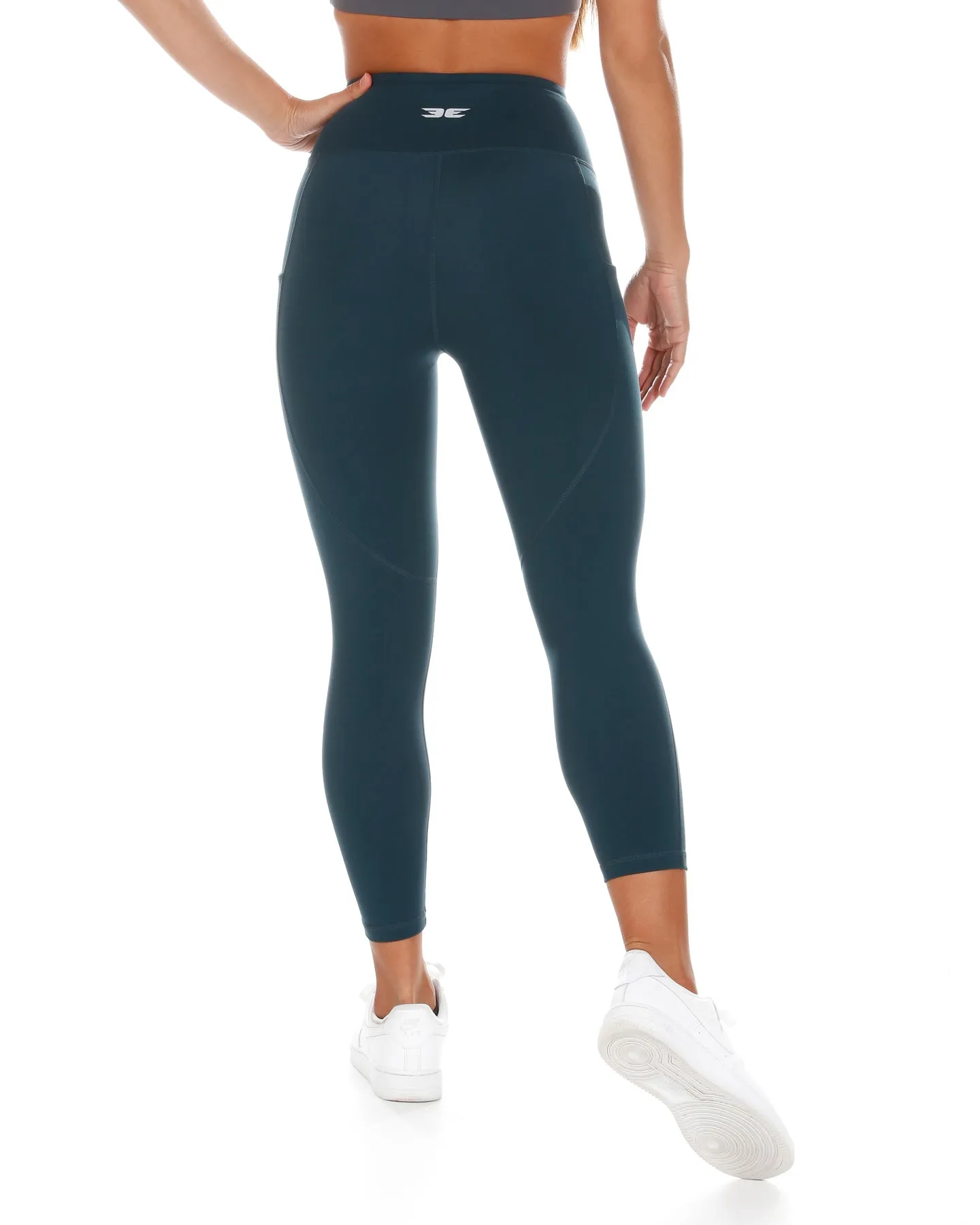 7/8 Aura Ascend Leggings - Deep Forest