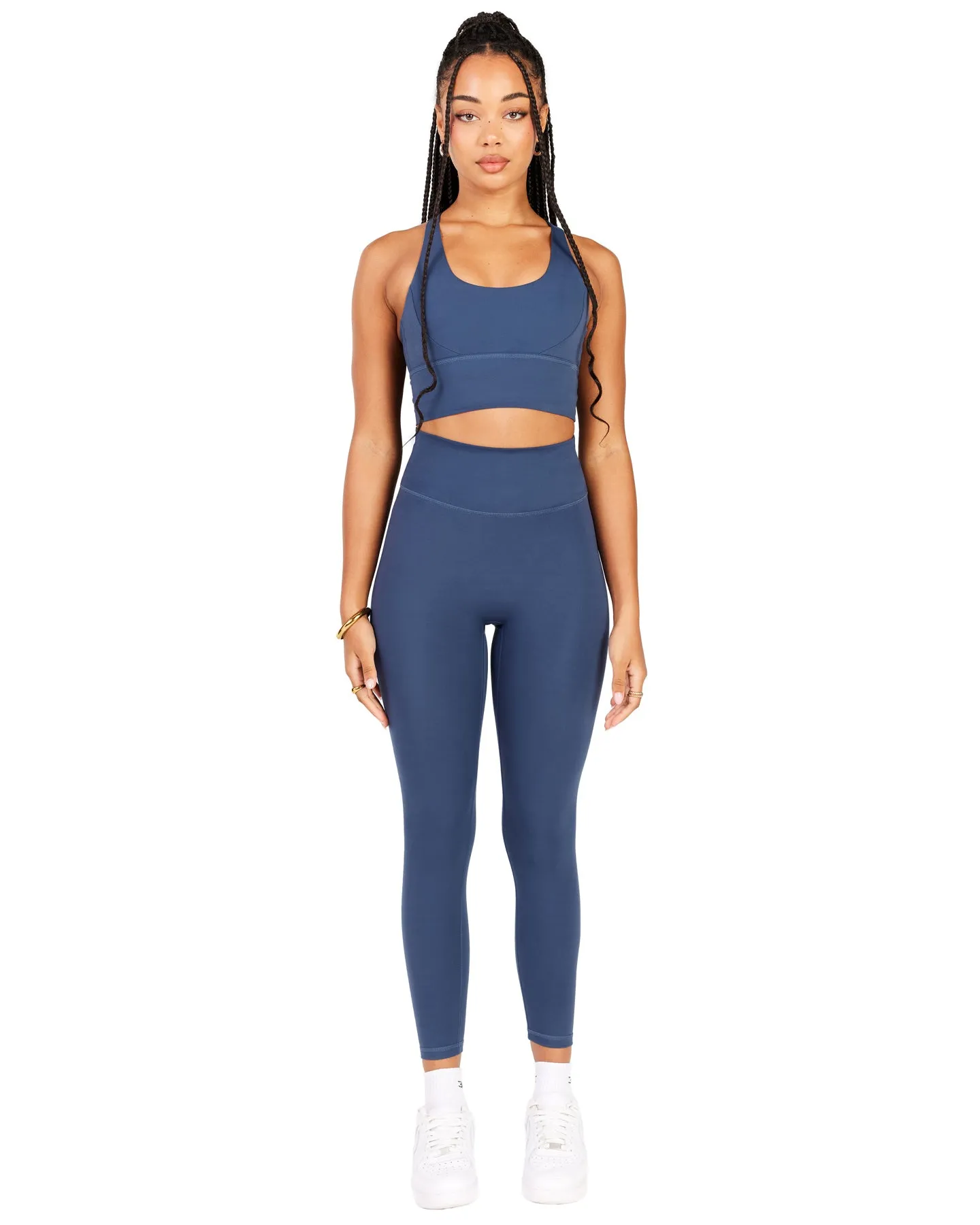 7/8 Aura SF Leggings - Soft Navy