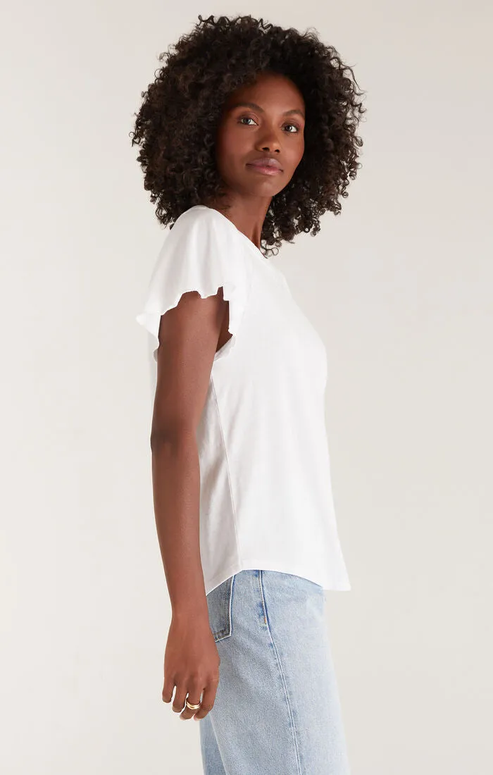 Abby Flutter Tee