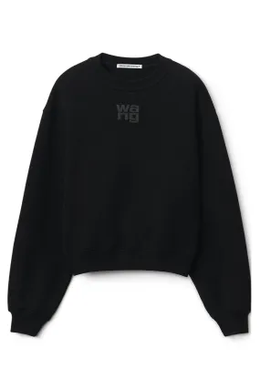 alexanderwang.t Puff Logo Sweatshirt - Black