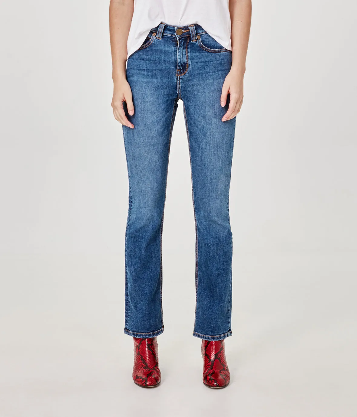 ALICE-RCB High Rise Flare Jeans