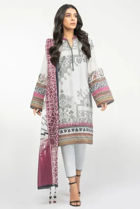 AlKaram Unstitched 3 Piece D#SS-12