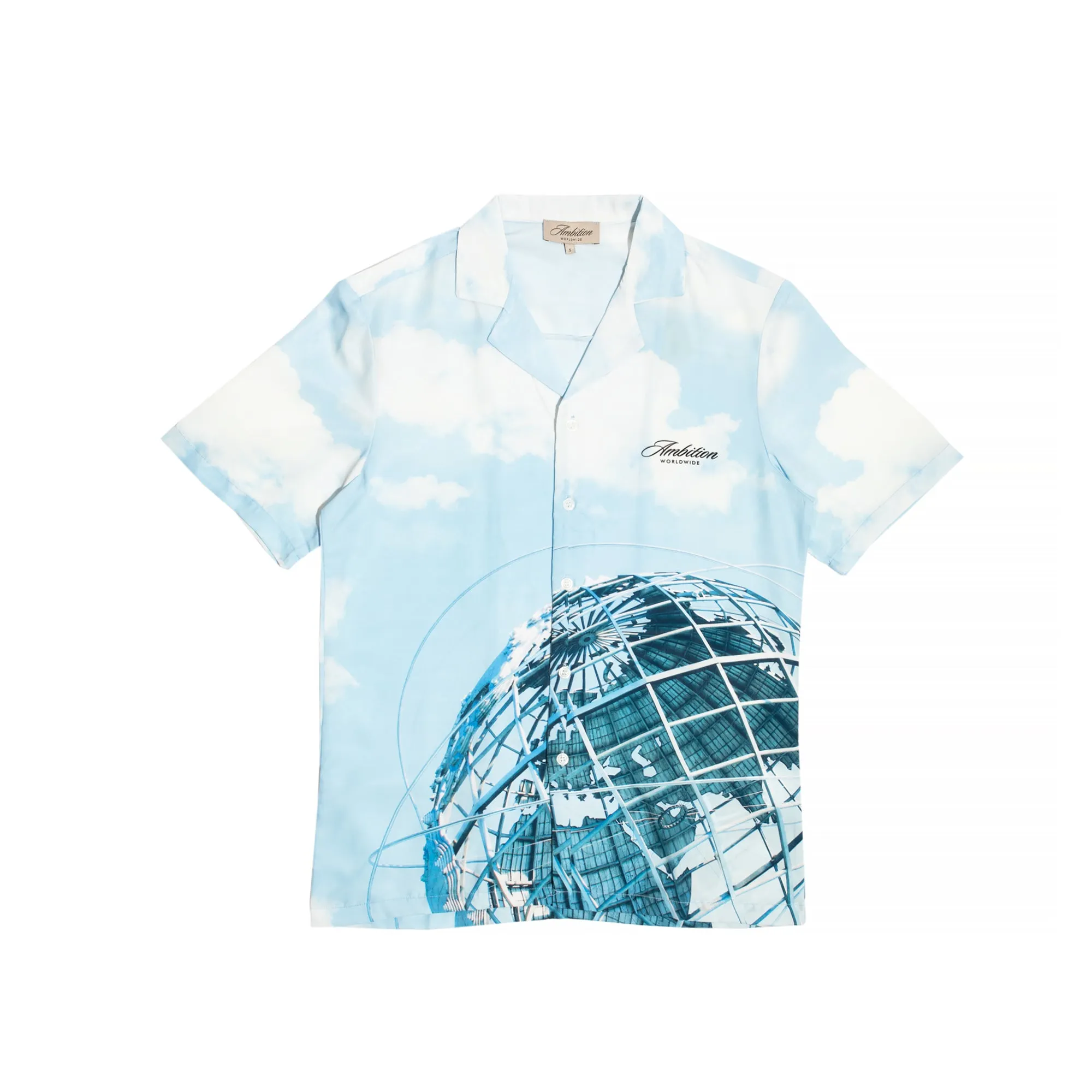 Ambition Worldwide Mens Worlds Fair Button Up