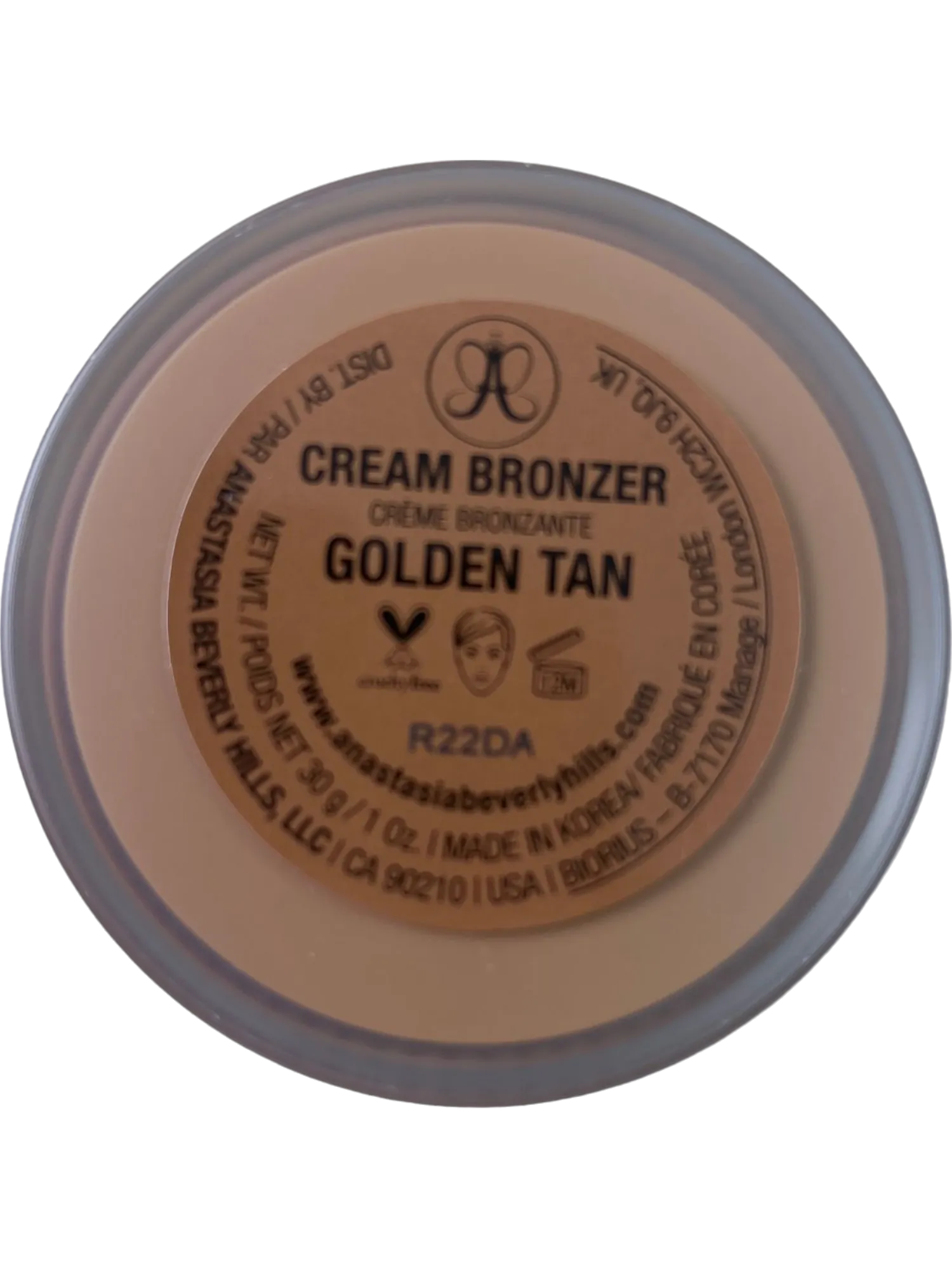 Anastasia Beverly Hills Cream Bronzer - Golden Tan - Matte Finish