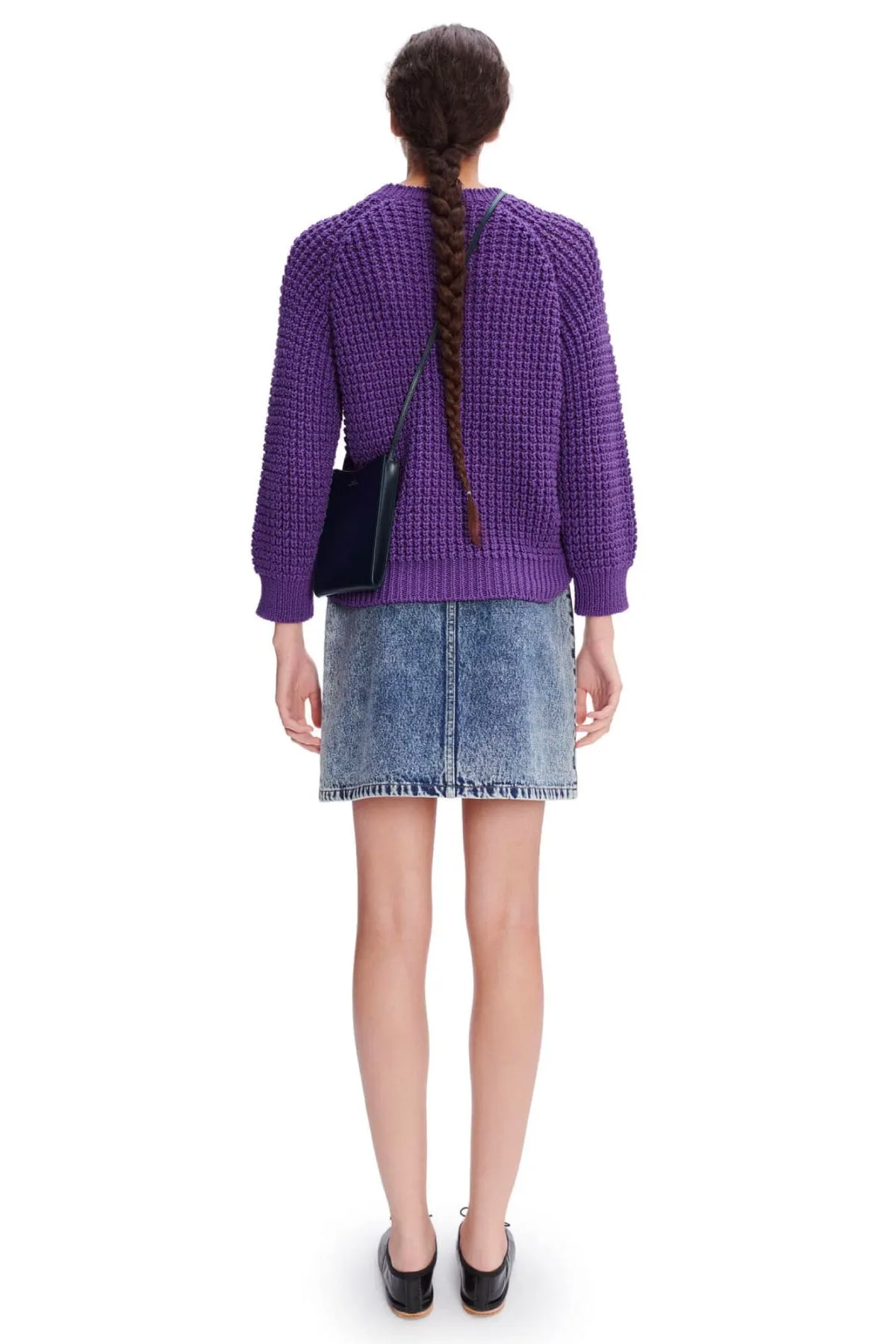 A.P.C. Selma Knit Jumper - Violet