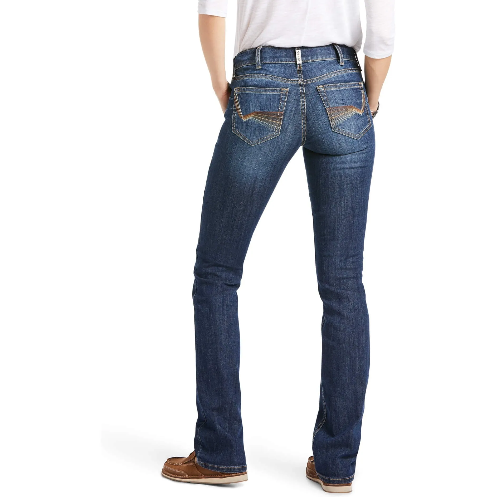 Ariat Women's REAL Perfect Rise Analise Straight Leg Jean