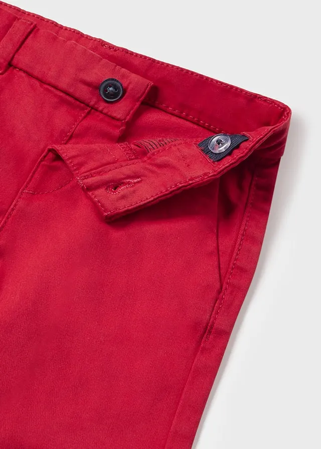 Baby Boys Chino Pants | Red