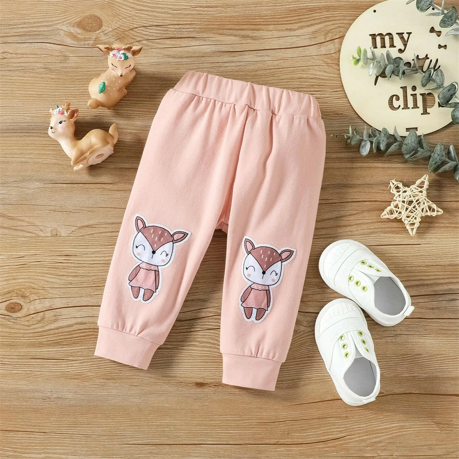 Baby Girl Foxy Sweatpants Long Hoodie Set