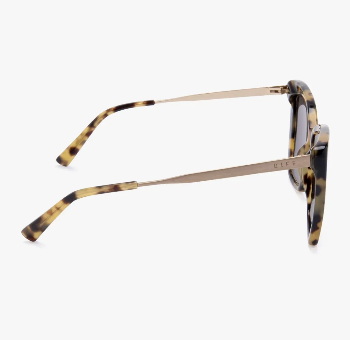 Becky IV Hazel Tortoise & Grey Sunglasses