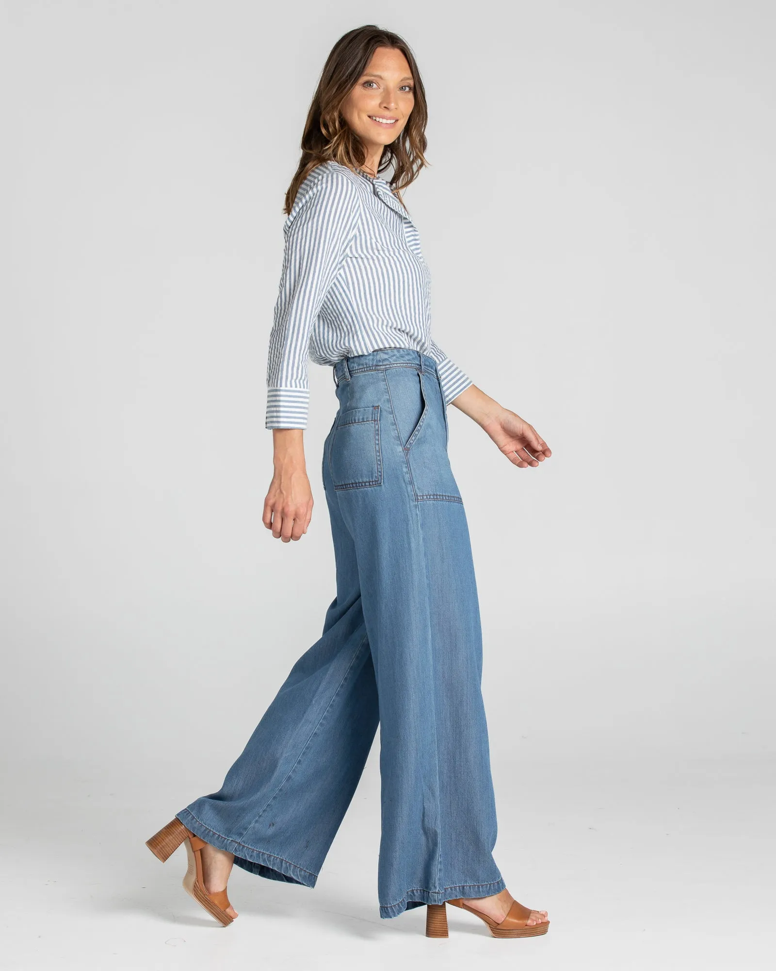 Brando Pant - Vintage Light Wash