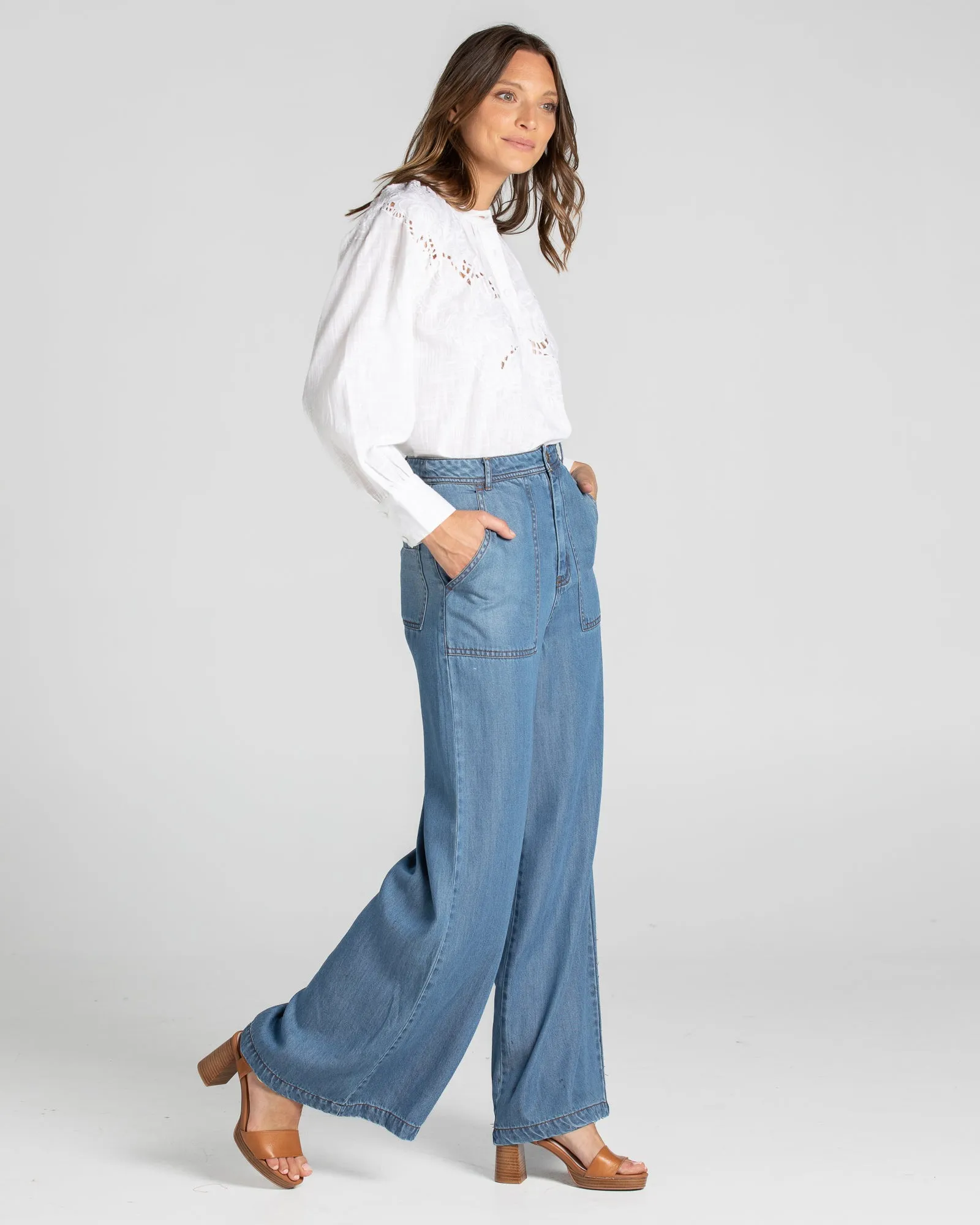 Brando Pant - Vintage Light Wash