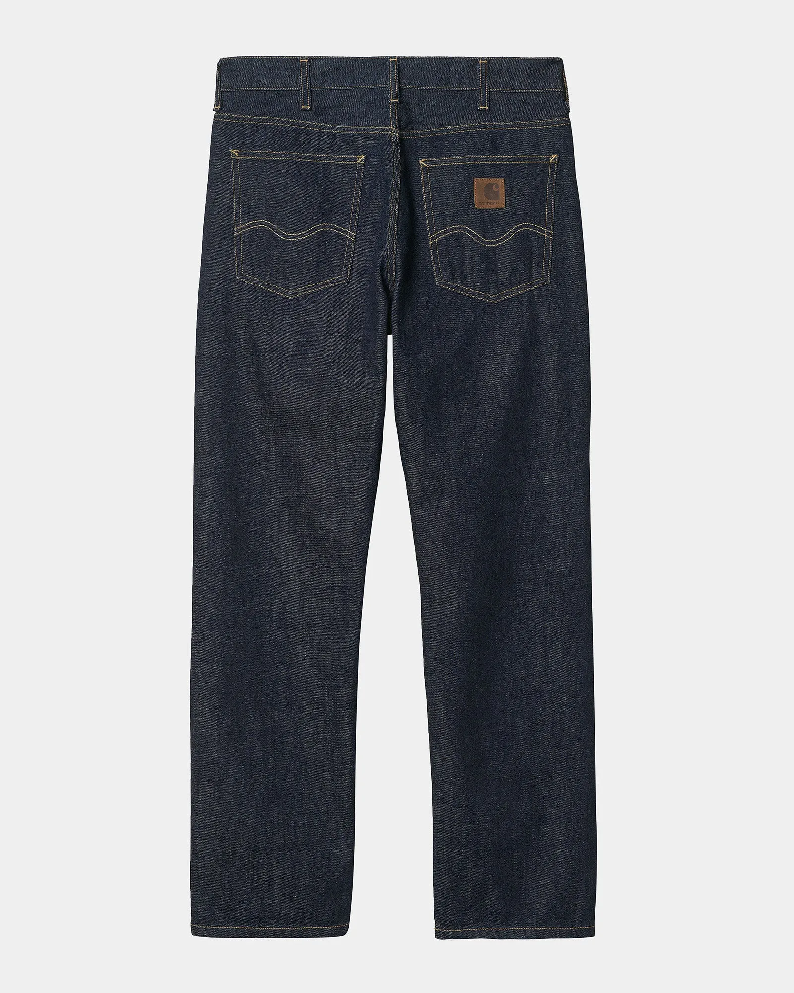 Carhartt WIP Marlow Pant Relaxed Straight Mens Jeans - Blue Rinsed