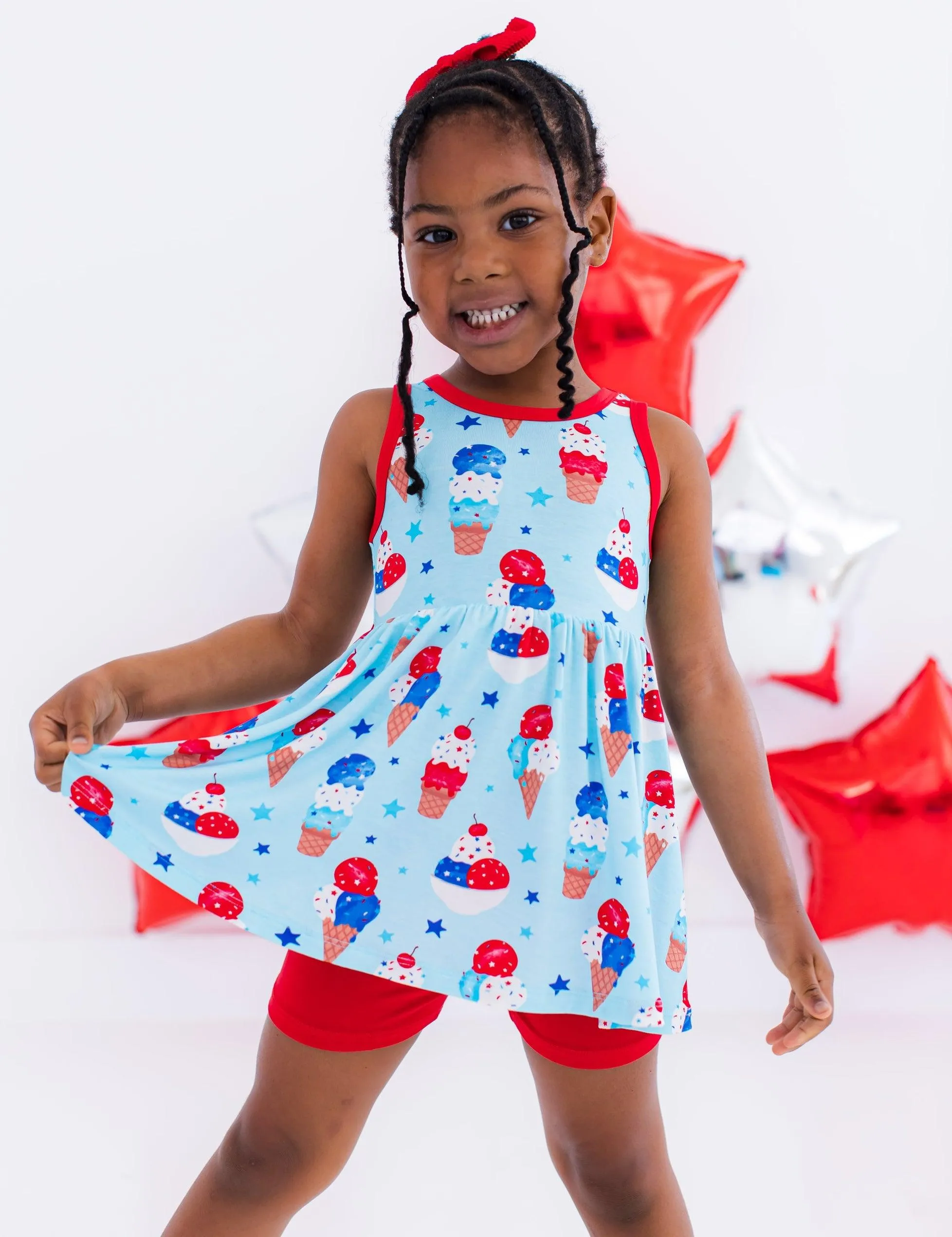 Carter Birdie Peplum Set