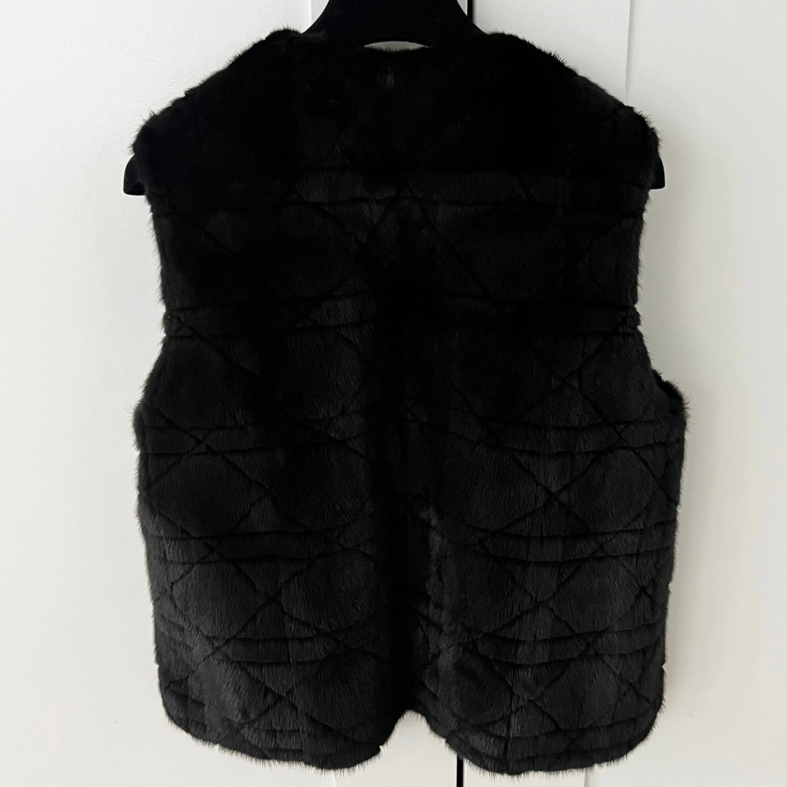 Christian Dior Mink Fur Cannage Gilet