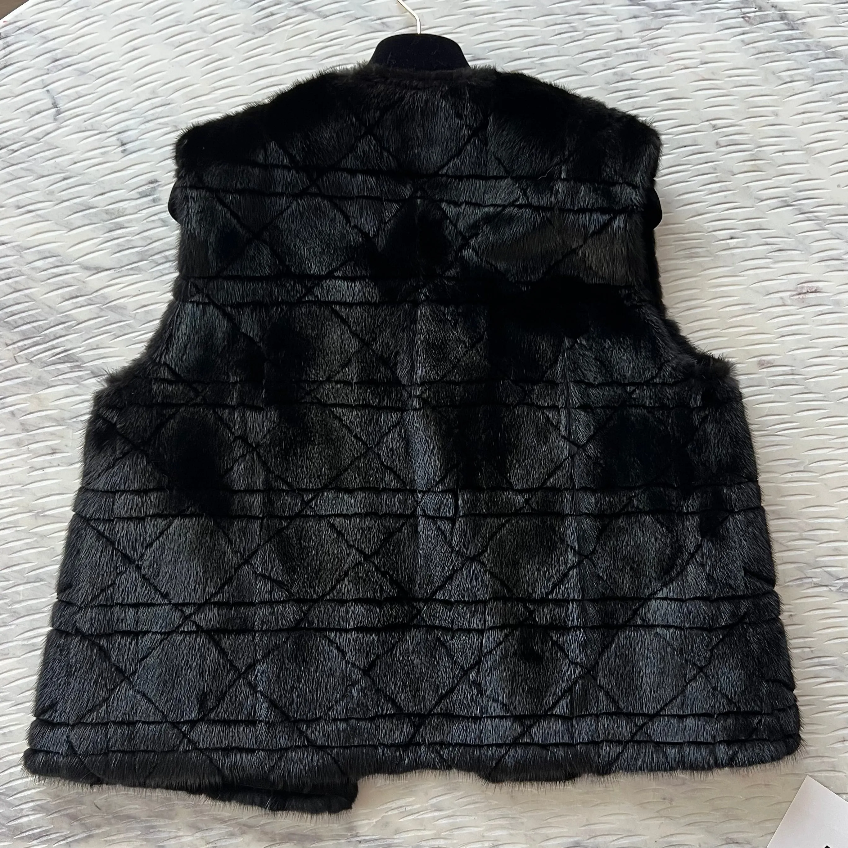 Christian Dior Mink Fur Cannage Gilet