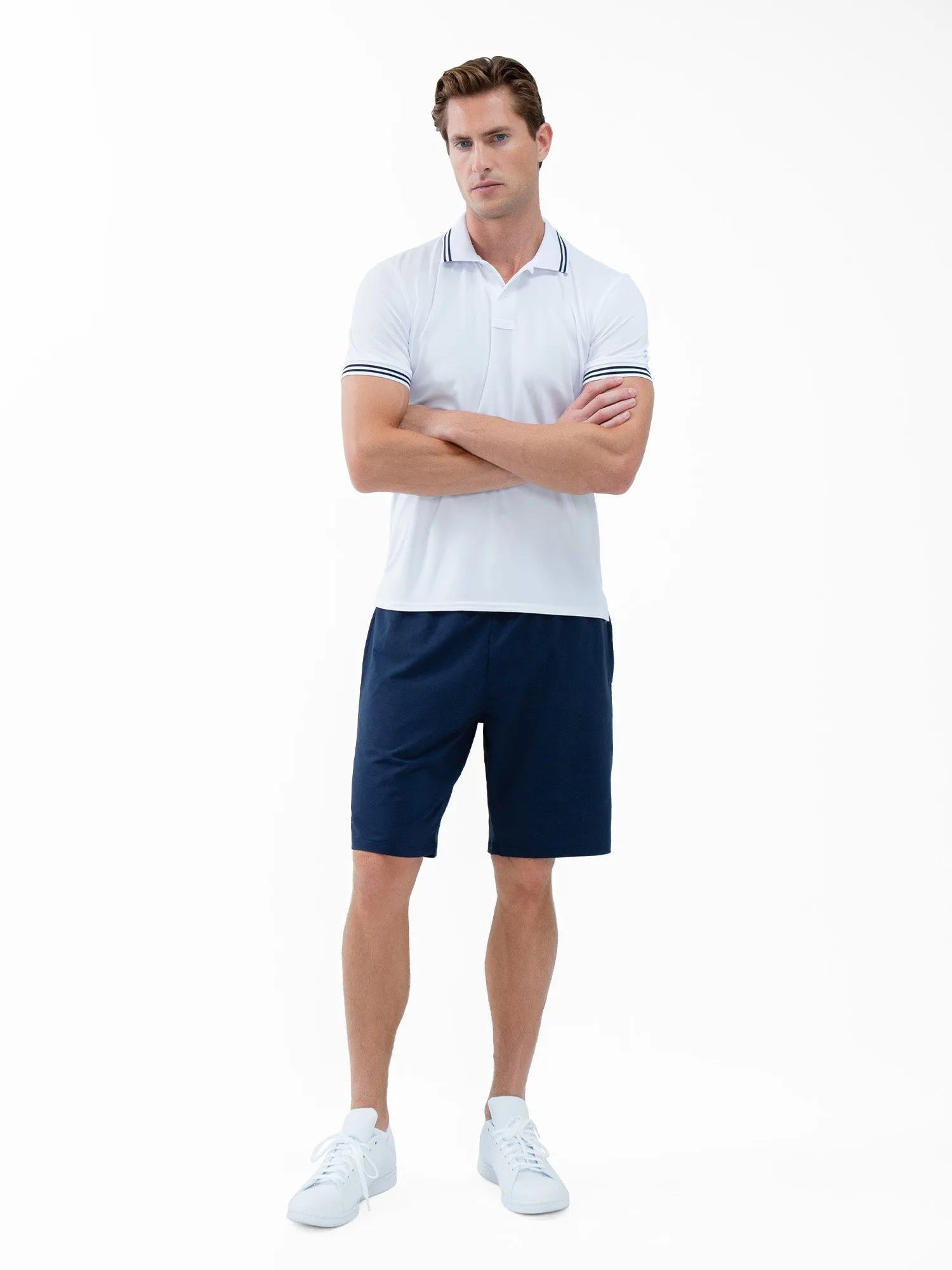 Classic Performance Men's Tennis Short - Midnight