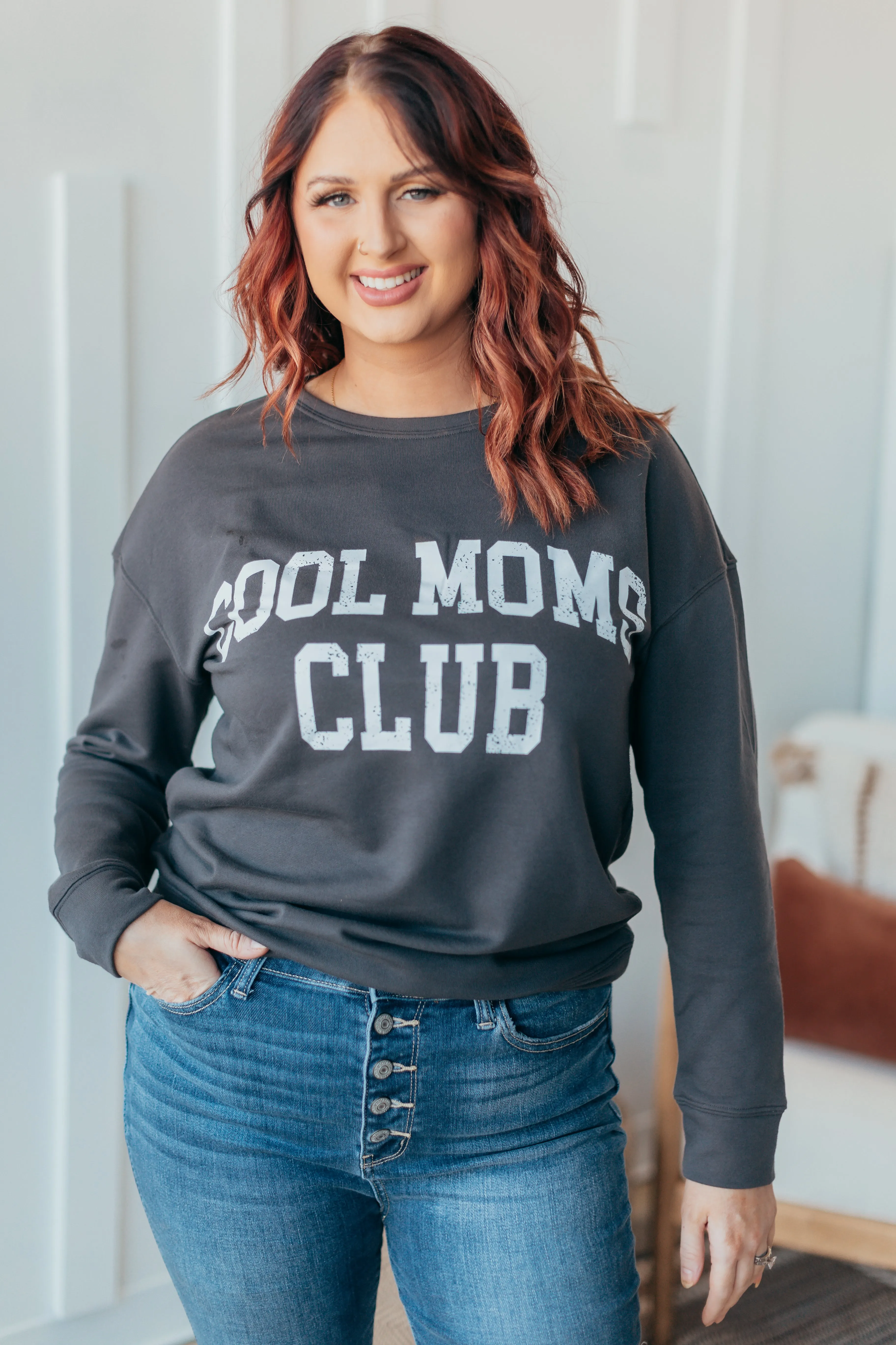 Cool Moms Club Graphic Pullover