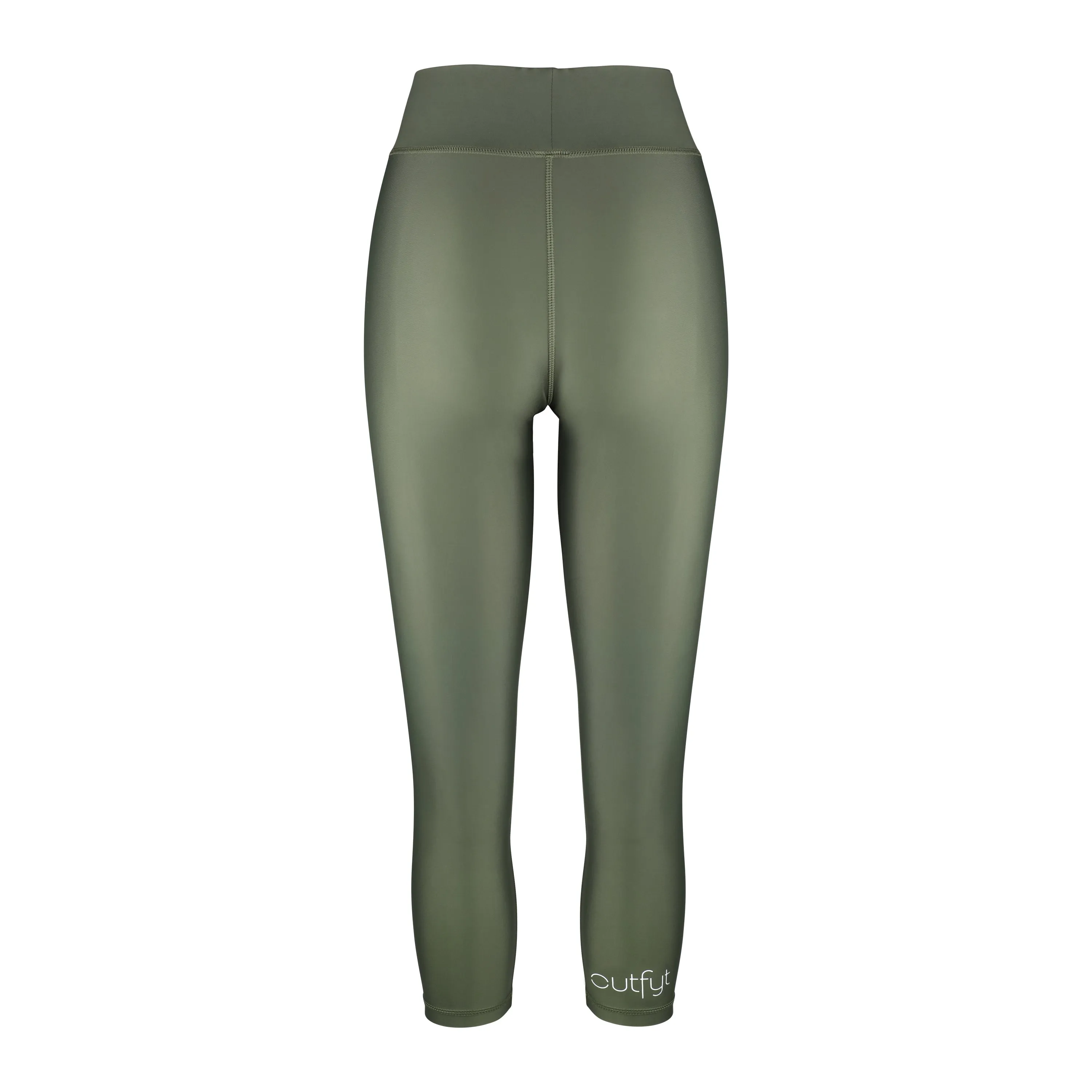 Cora Compression Leggings | Recycled Nylon | Olive