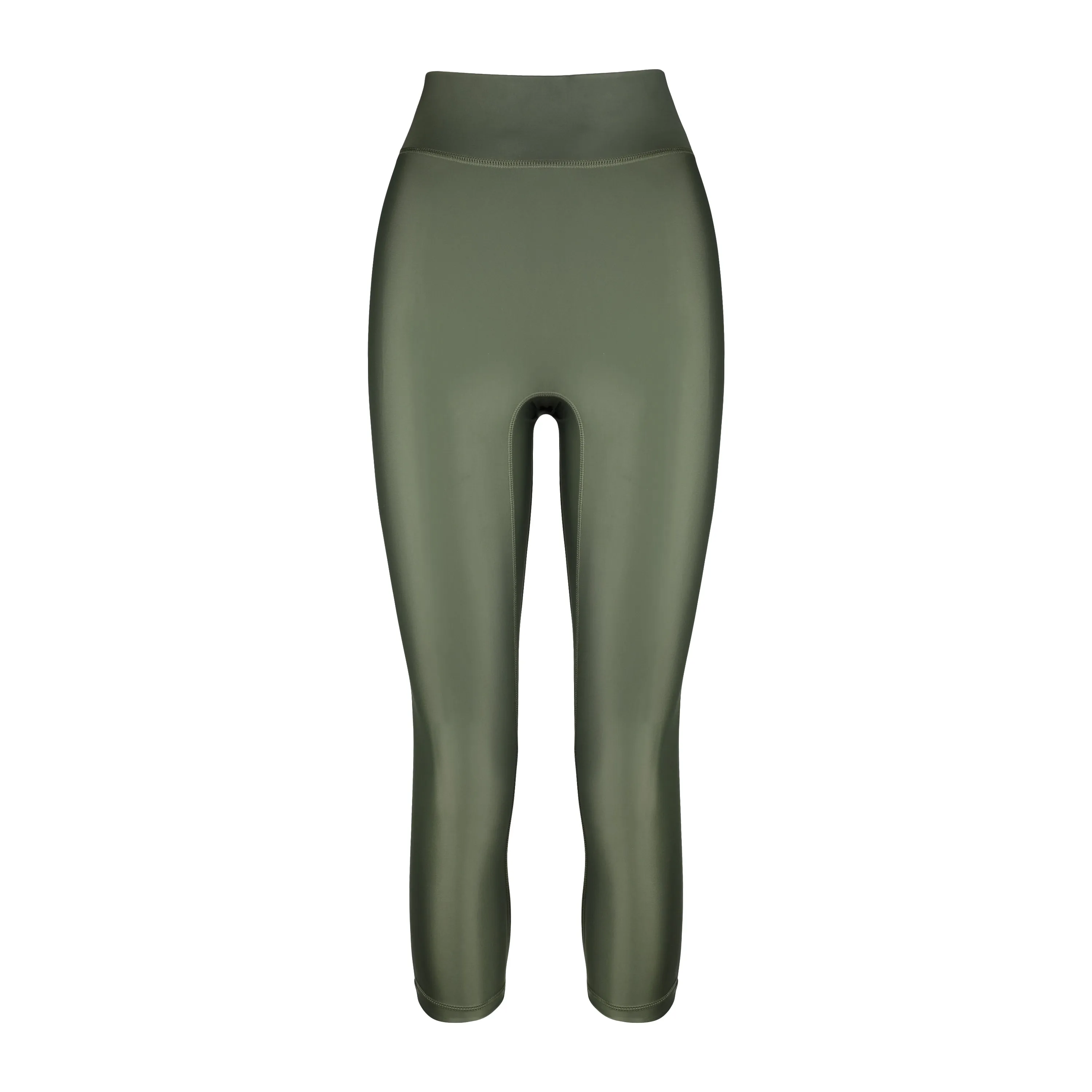 Cora Compression Leggings | Recycled Nylon | Olive