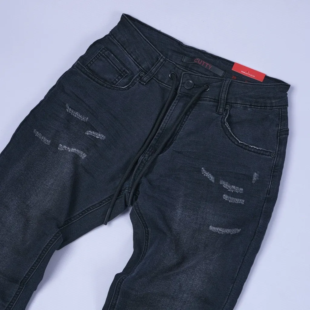 Cutty Zane Black Jeans