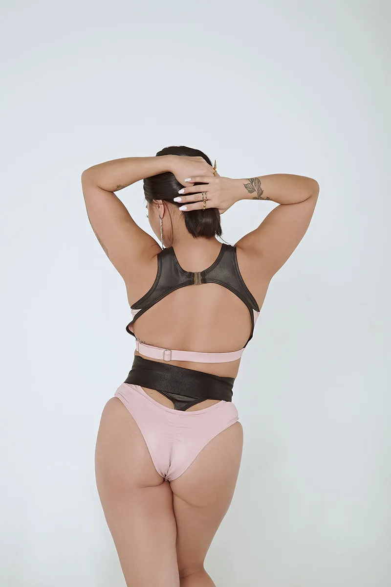 CXIX I Slay G-Banger Bottoms - Pink/Black