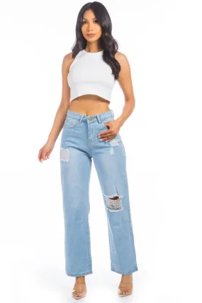 DENIM BOYFRIEND JEAN