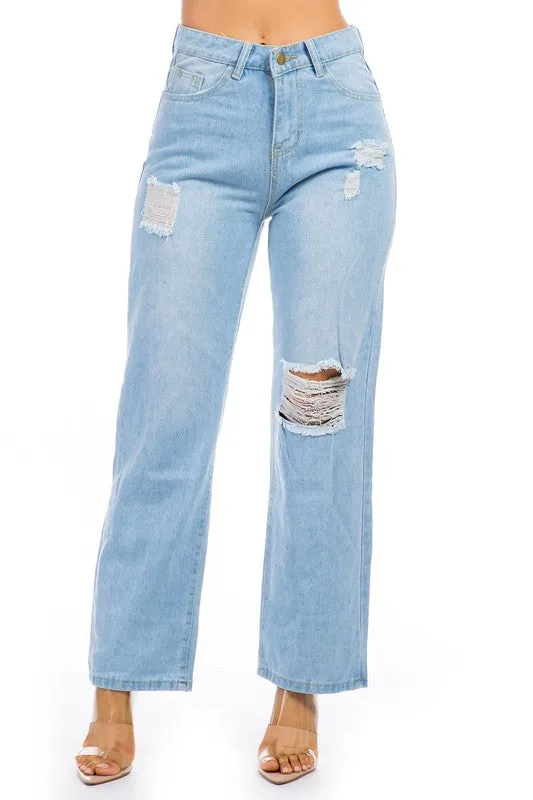 DENIM BOYFRIEND JEAN