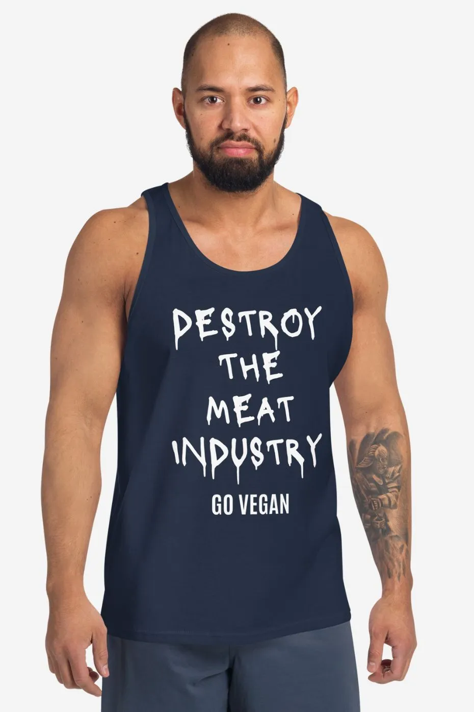 Destroy The Meat Industry - Unisex Tank Top