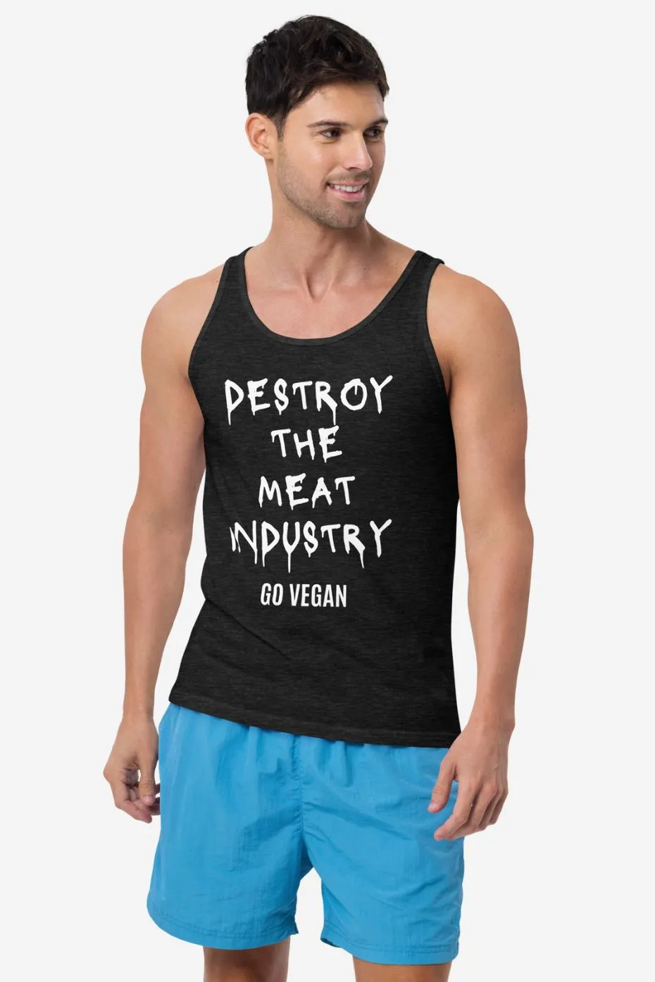 Destroy The Meat Industry - Unisex Tank Top