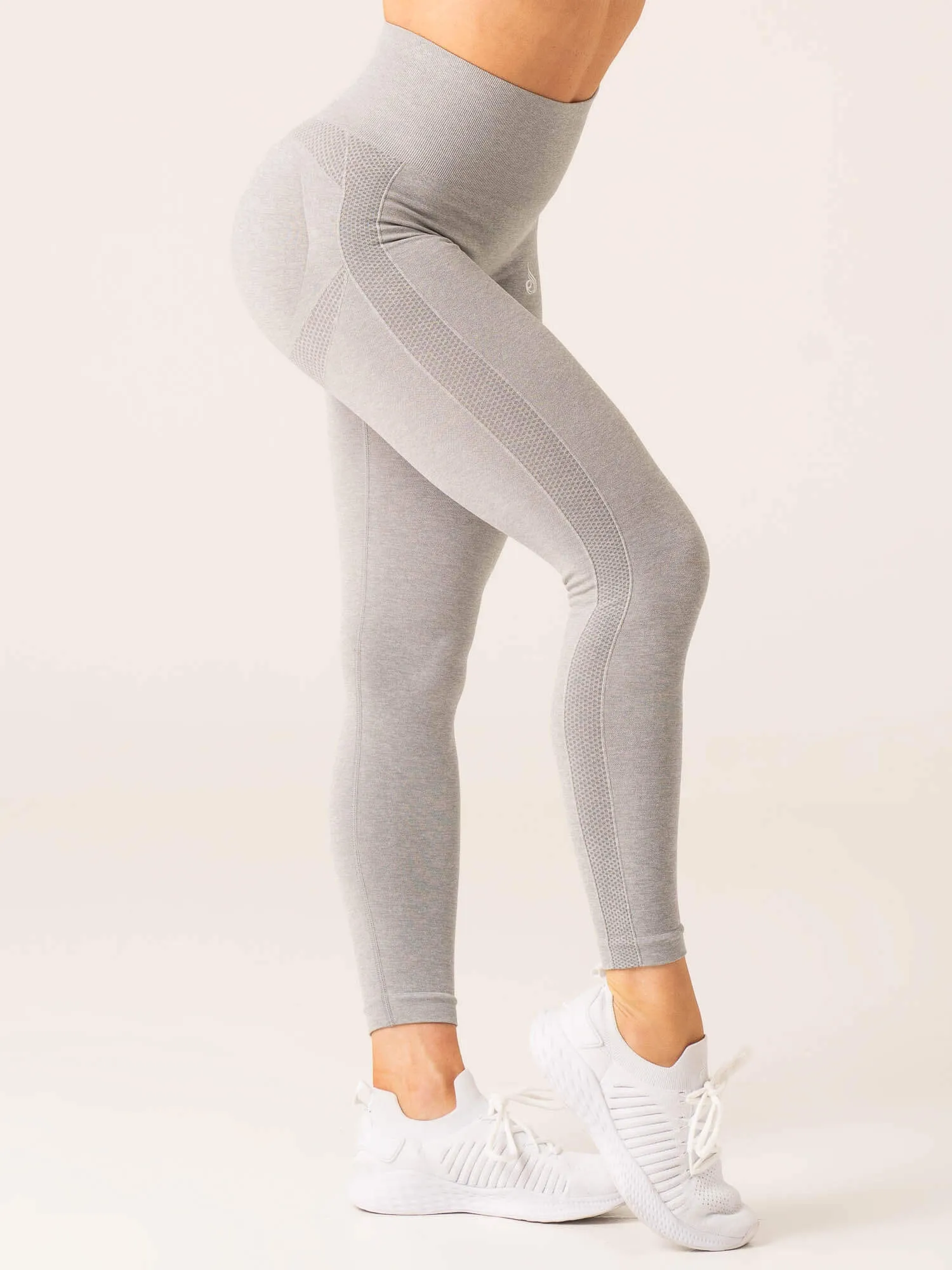 Evolve Seamless Leggings - Light Grey Marl