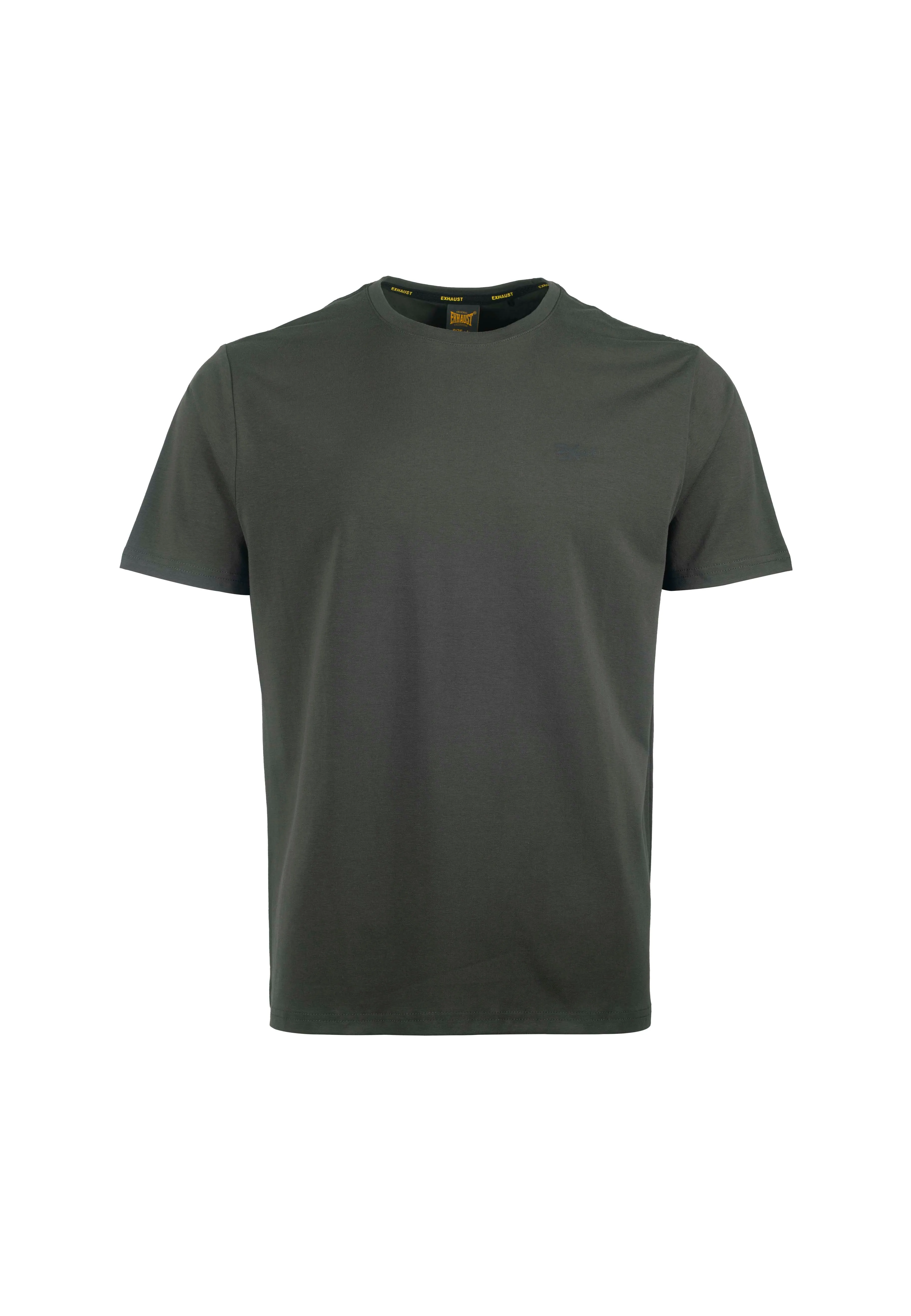 EXHAUST Plain Round Neck T-Shirt [Regular Fit] (SET A) 1393