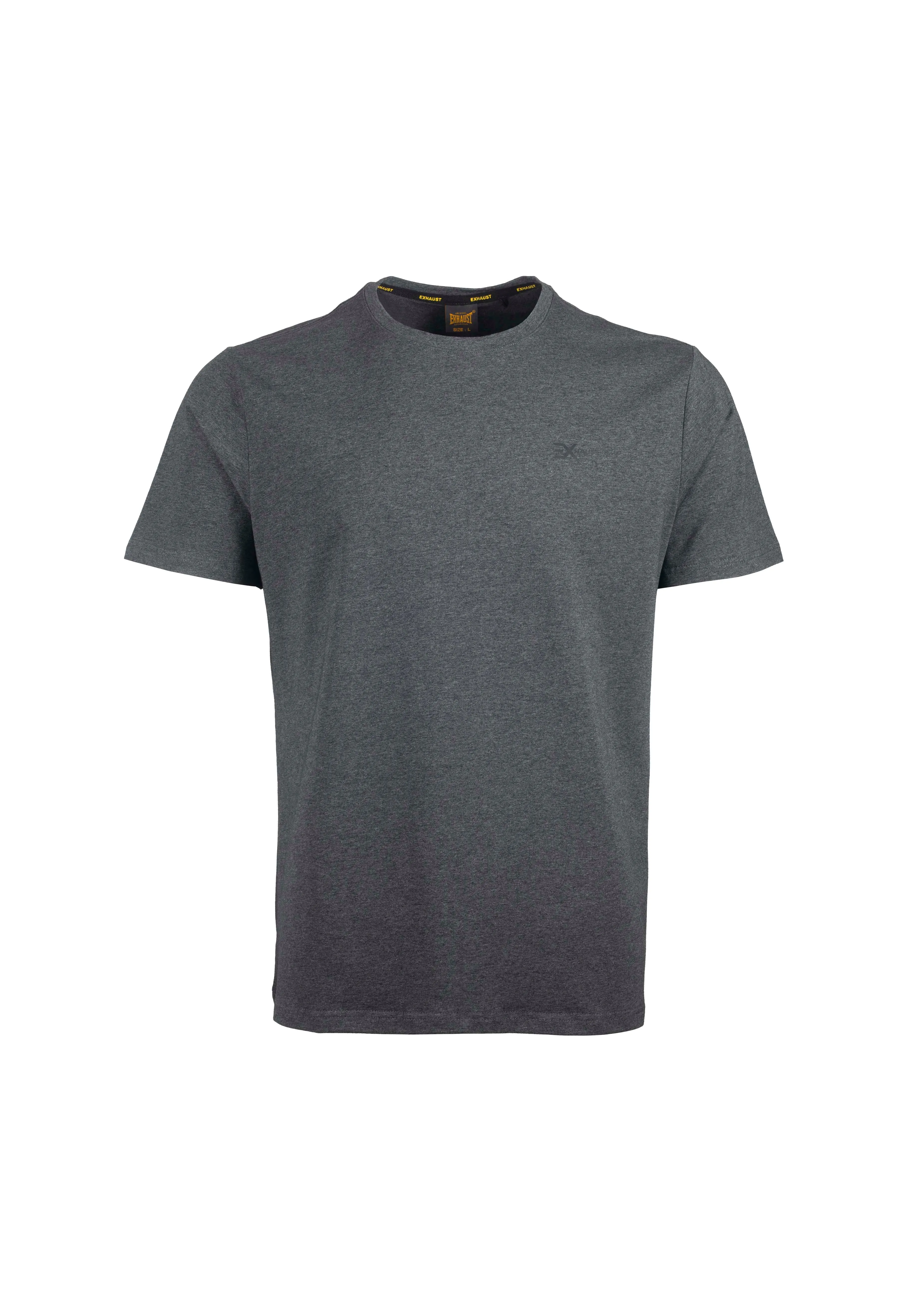 EXHAUST Plain Round Neck T-Shirt [Regular Fit] (SET A) 1393