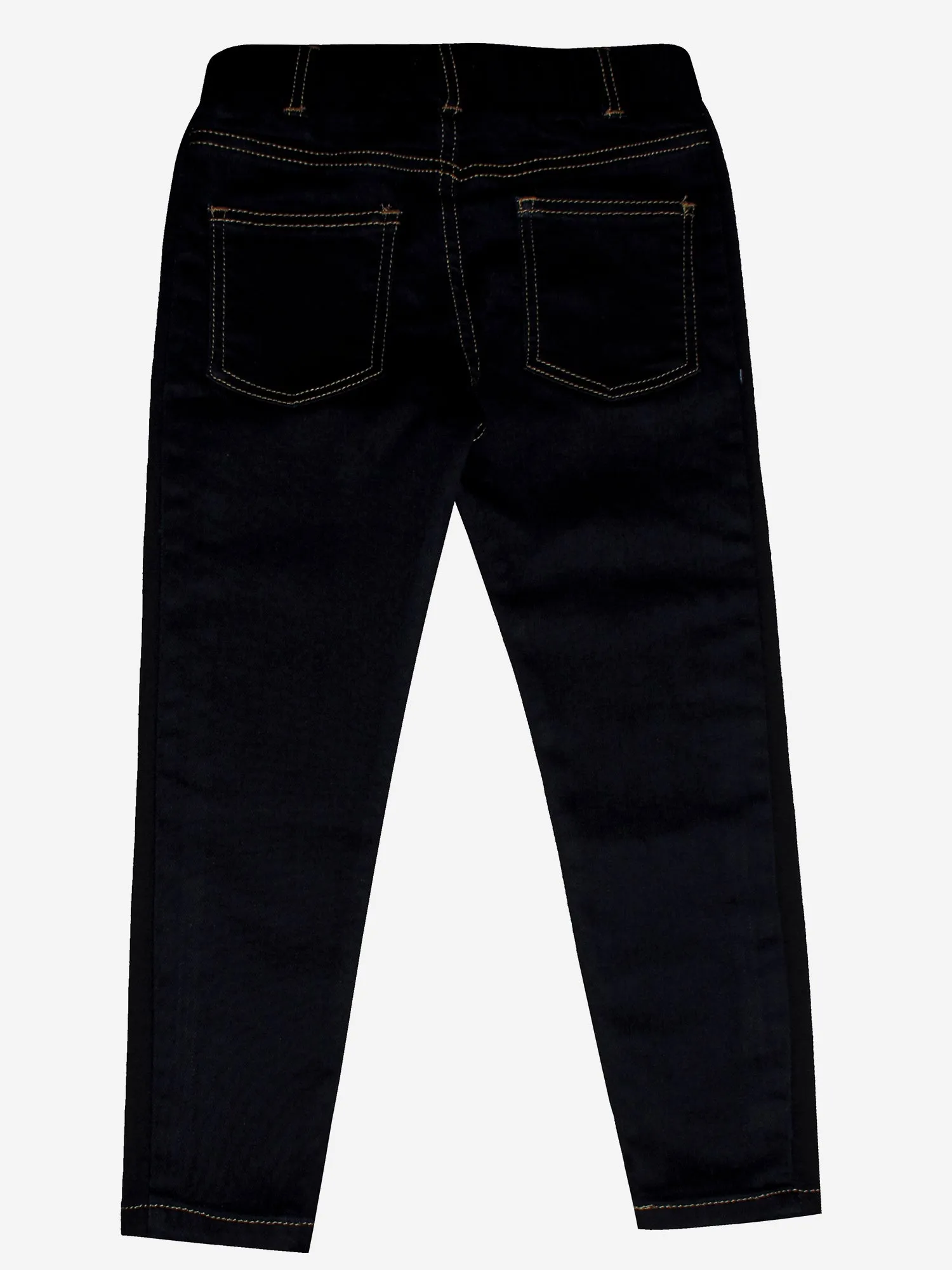 Girls Denim Jeggings with Side Panel