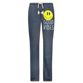 Good Vibes Navy Sweatpants - SALE