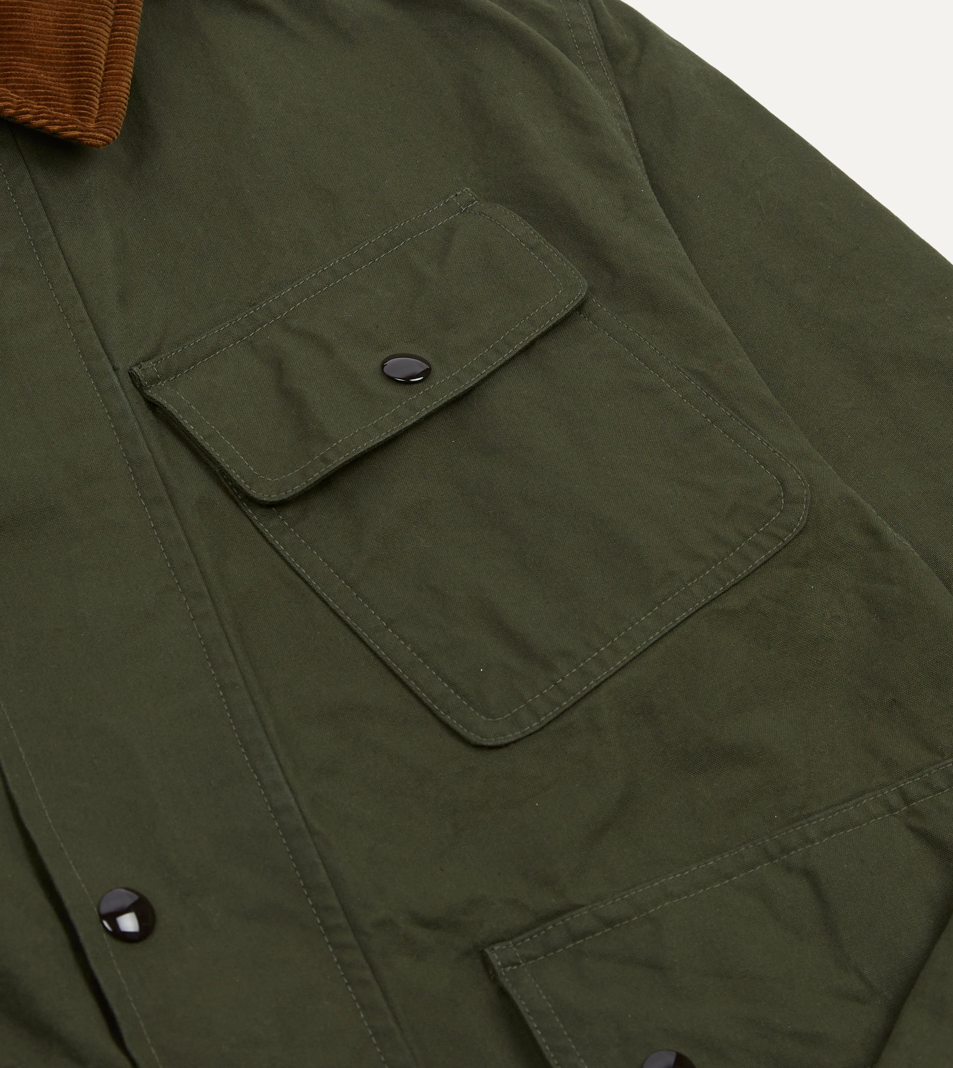 Green Waxed Cotton Wader Jacket