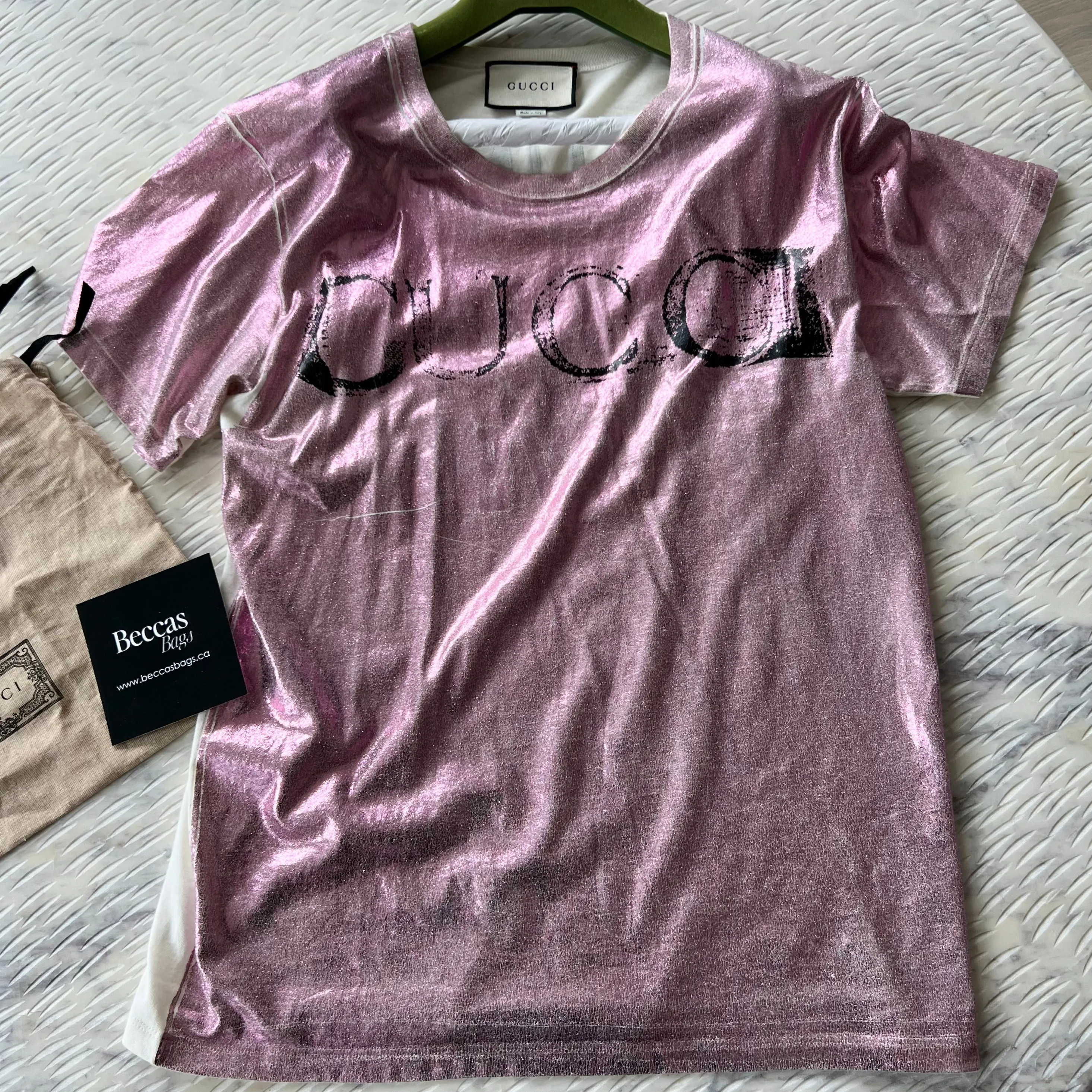 GUCCI Oversized Blind For Love Tee