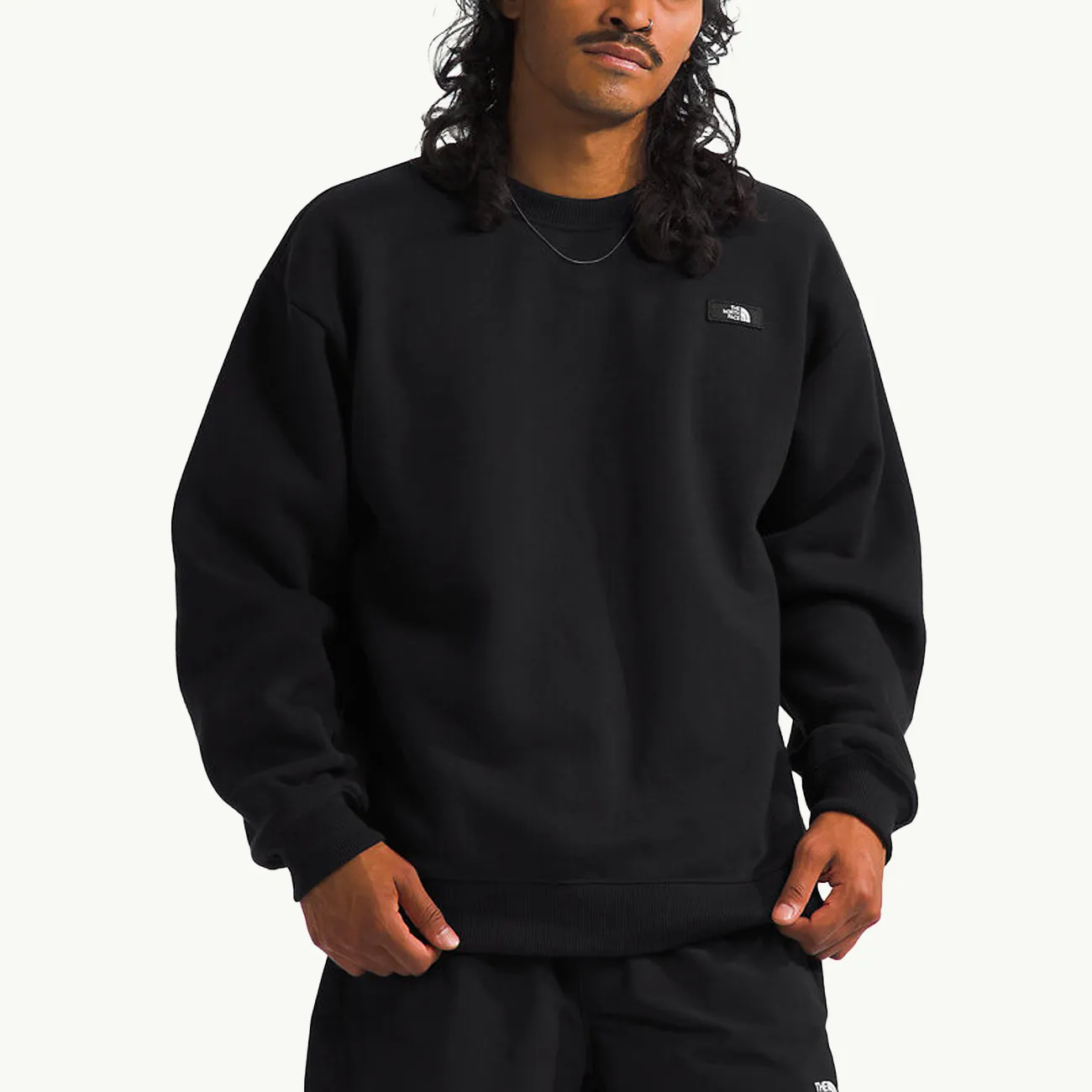 Heavyweight Fleece Crewneck - TNF Black