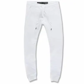 Jordan Craig Uptown Jogger Sweatpants (White) 8720