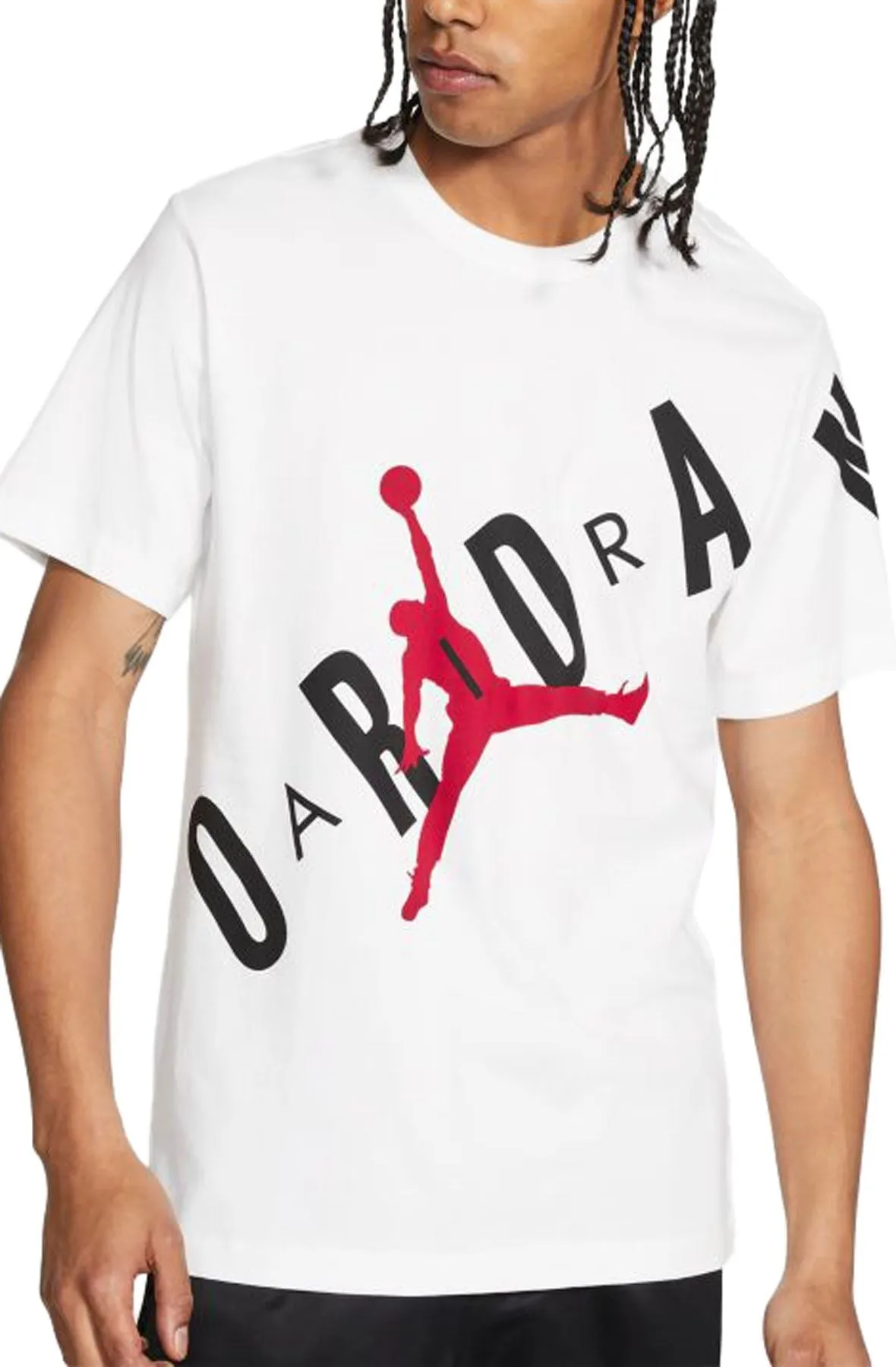 Jordan HBR Stretch T-Shirt (Size Small) White