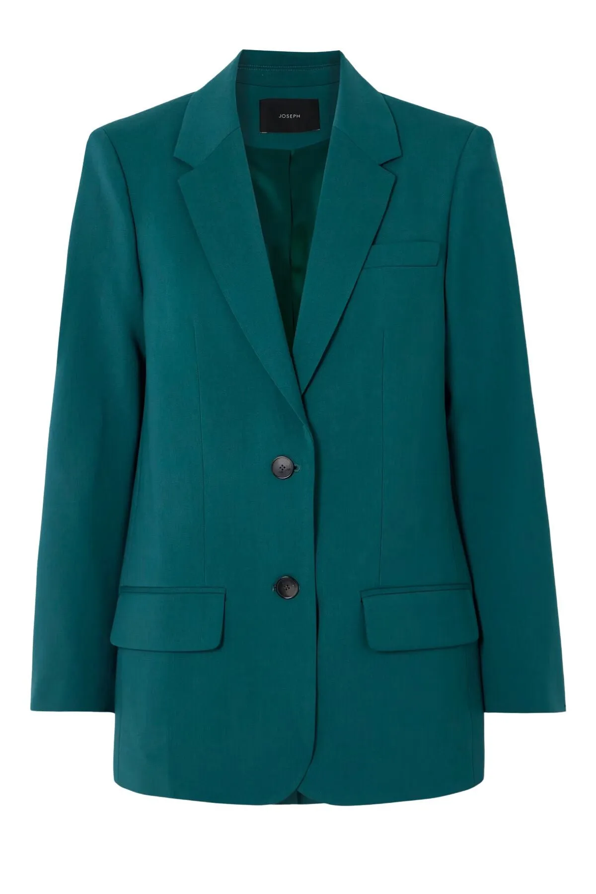 Joseph Tailored Wool Jackie Blazer - Dark Teal