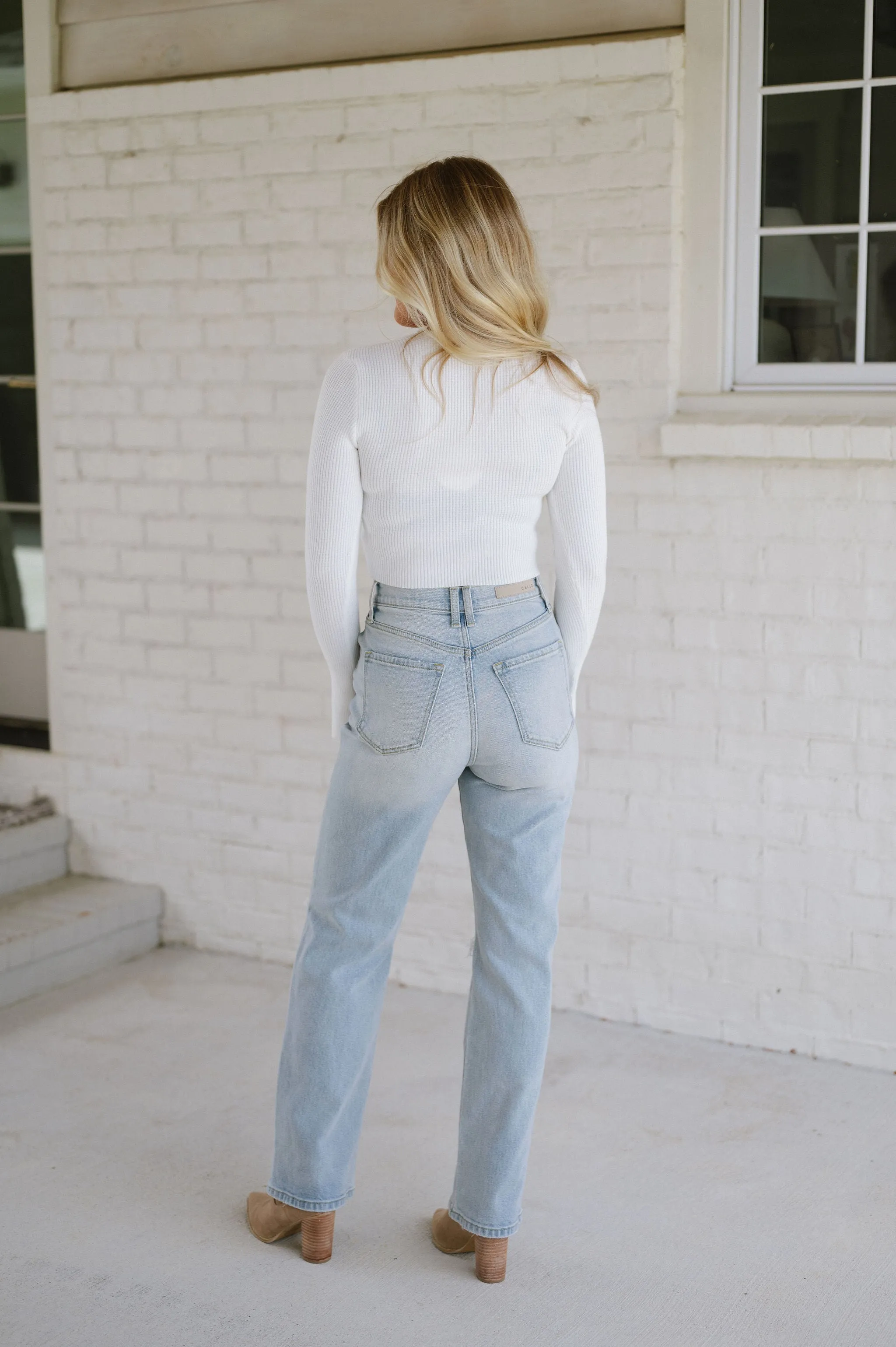 Josie Dad Jean-Light Denim