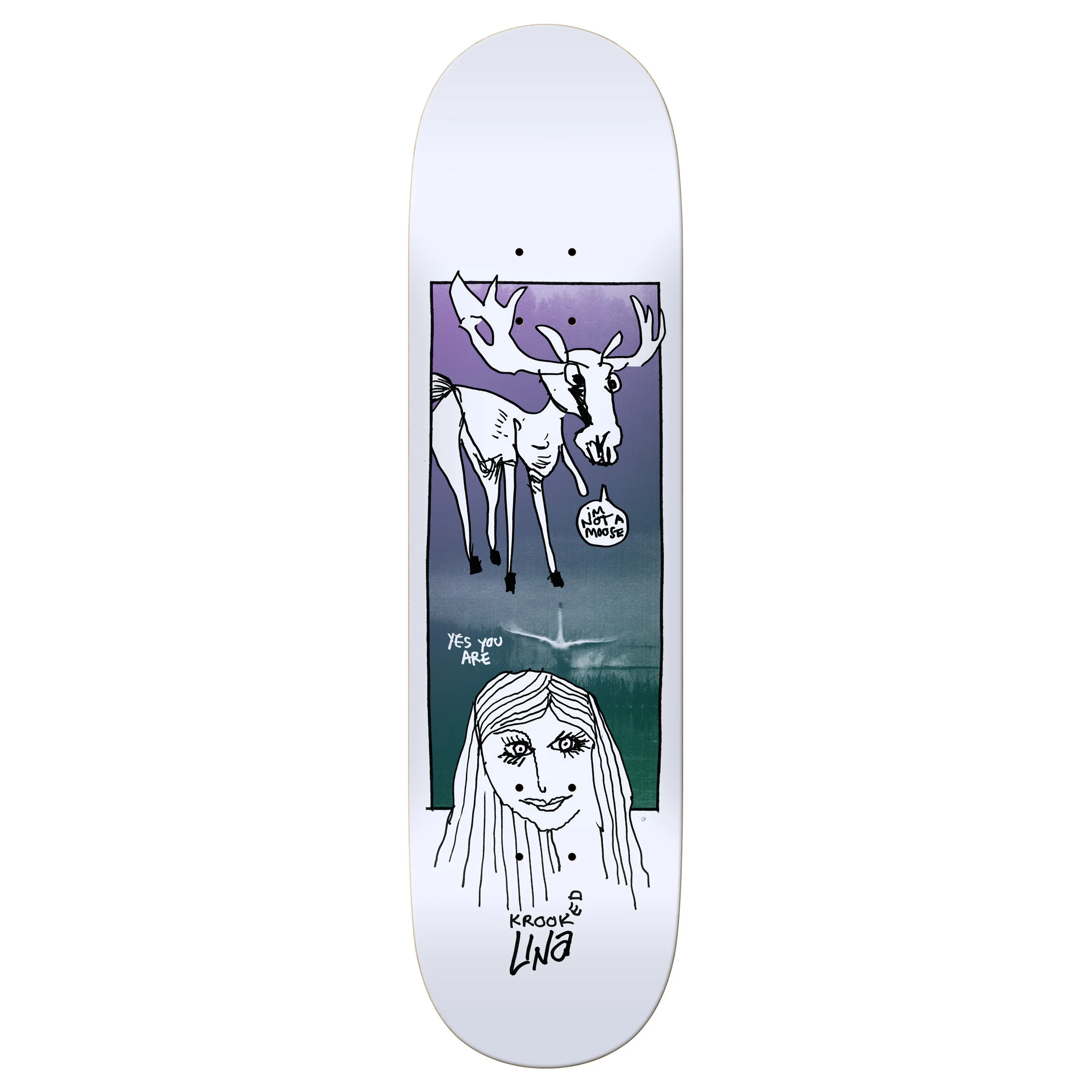 Krooked Una Debate True Fit Deck 8.25