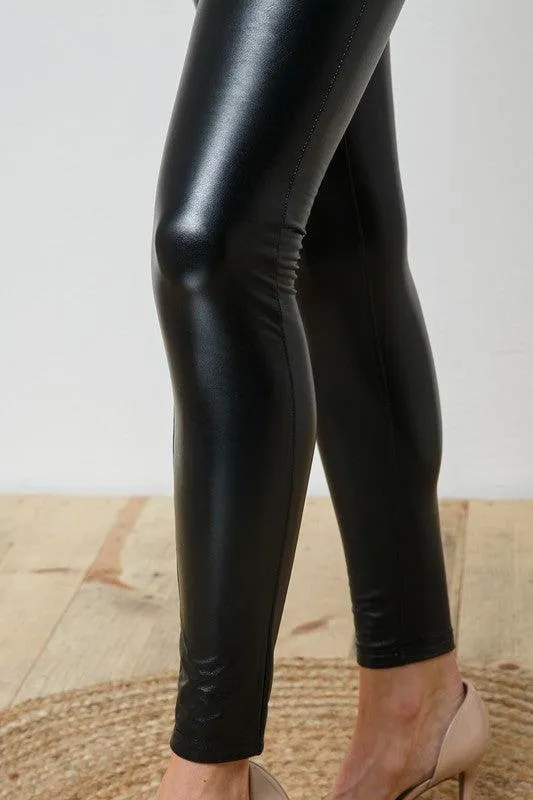 Lexi Faux Leather Skinny Leggings