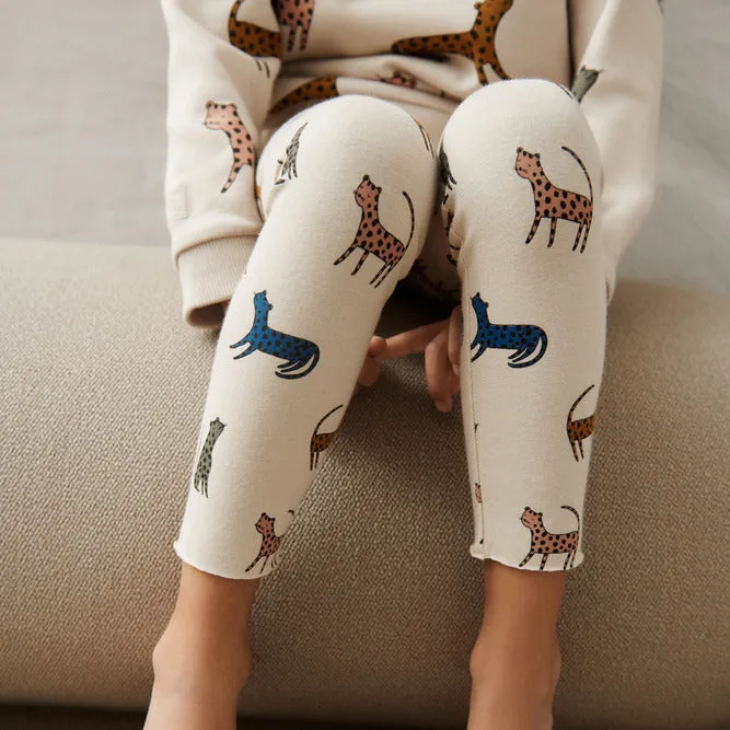 Liewood Marie Printed Leggings - Leopard Multi Mix