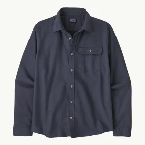 LS COTTON IN CONVERSION LW FJORD FLANNEL SHIRT SMOLDER BLUE