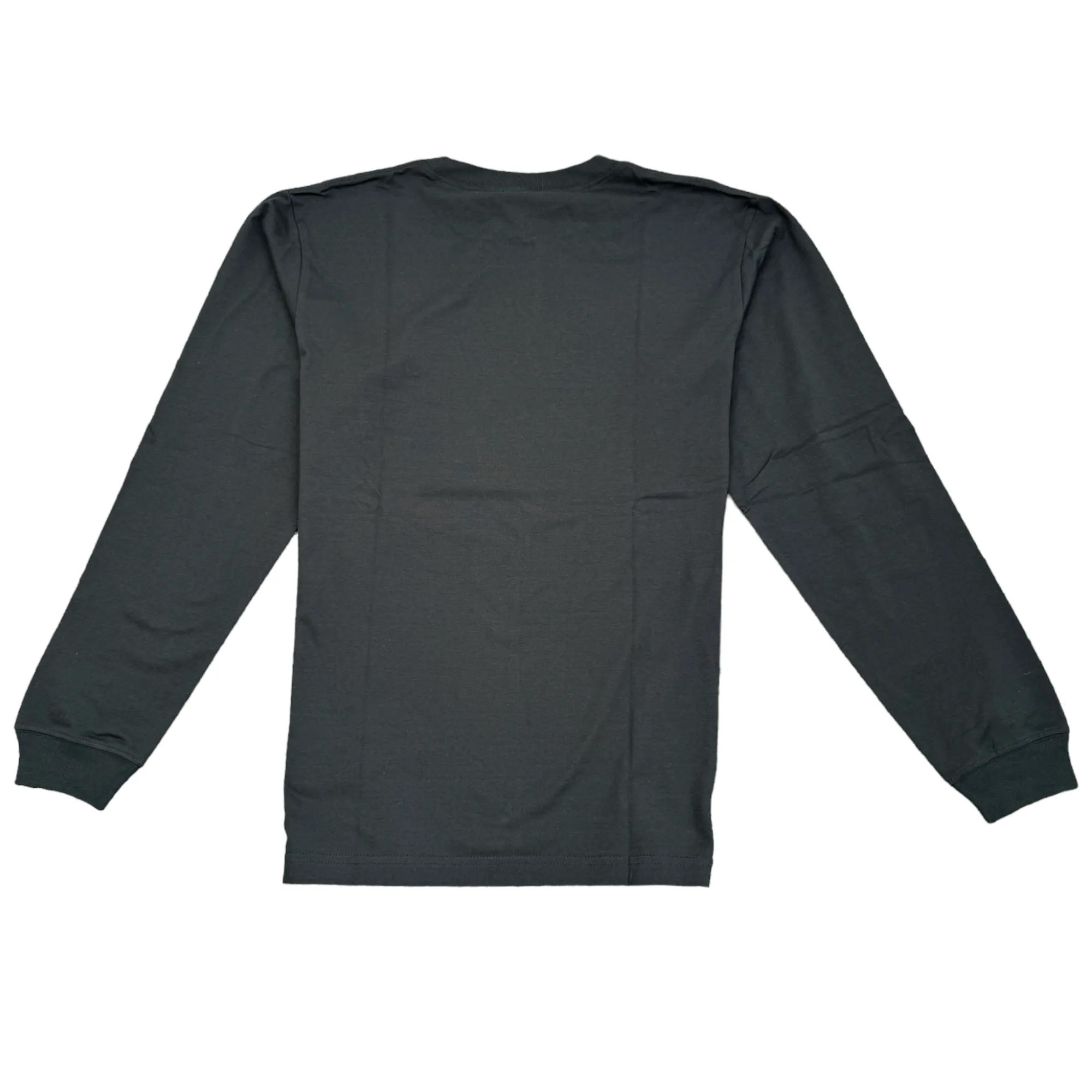 Men's Embroidered Cd Long Sleeve T-Shirt Black Size S