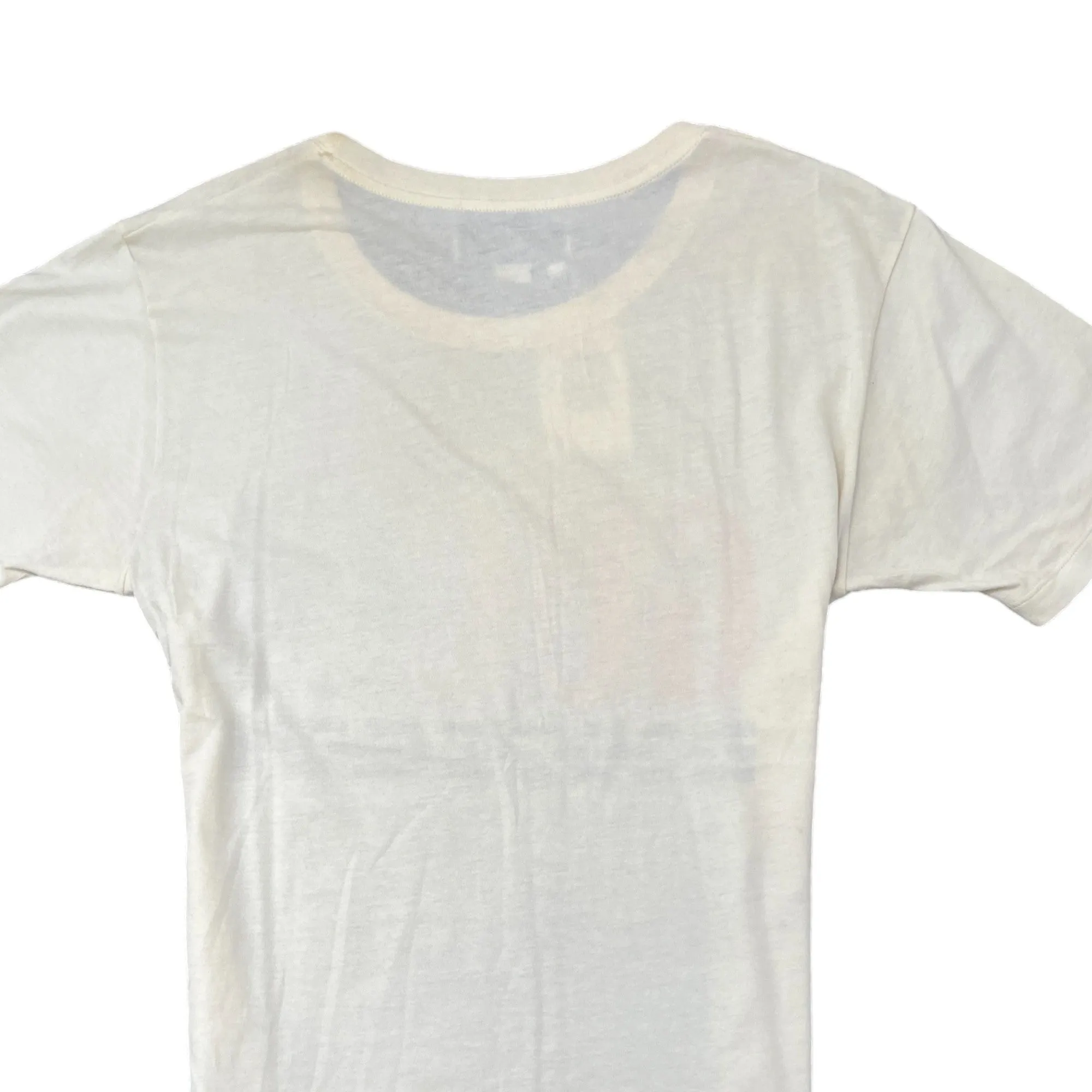 Men's Logo T-Shirt Cream Size S