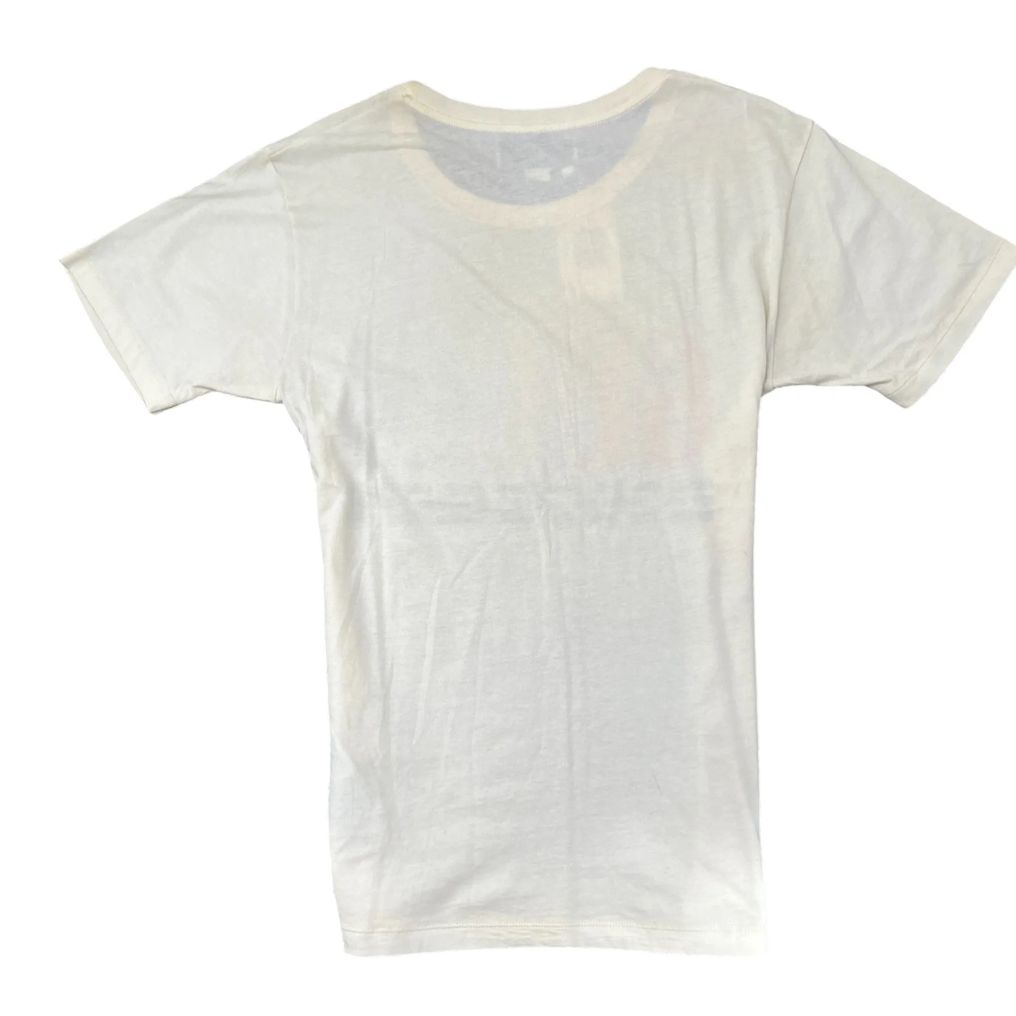 Men's Logo T-Shirt Cream Size S