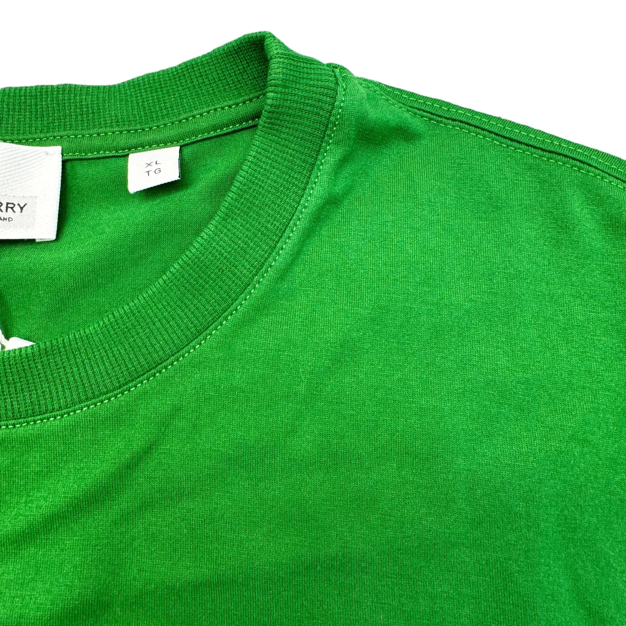 Men's Logo T-Shirt Green Size XL